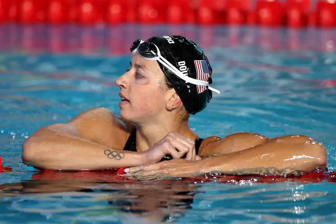 Americká plavkyňa Kate Douglassová.