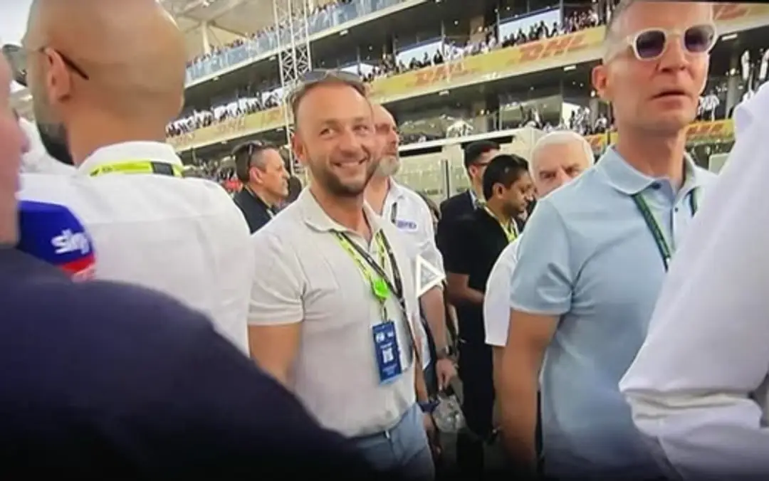 Na snímke minister Matúš Šutaj Eštok na F1 v Abú Zabí.