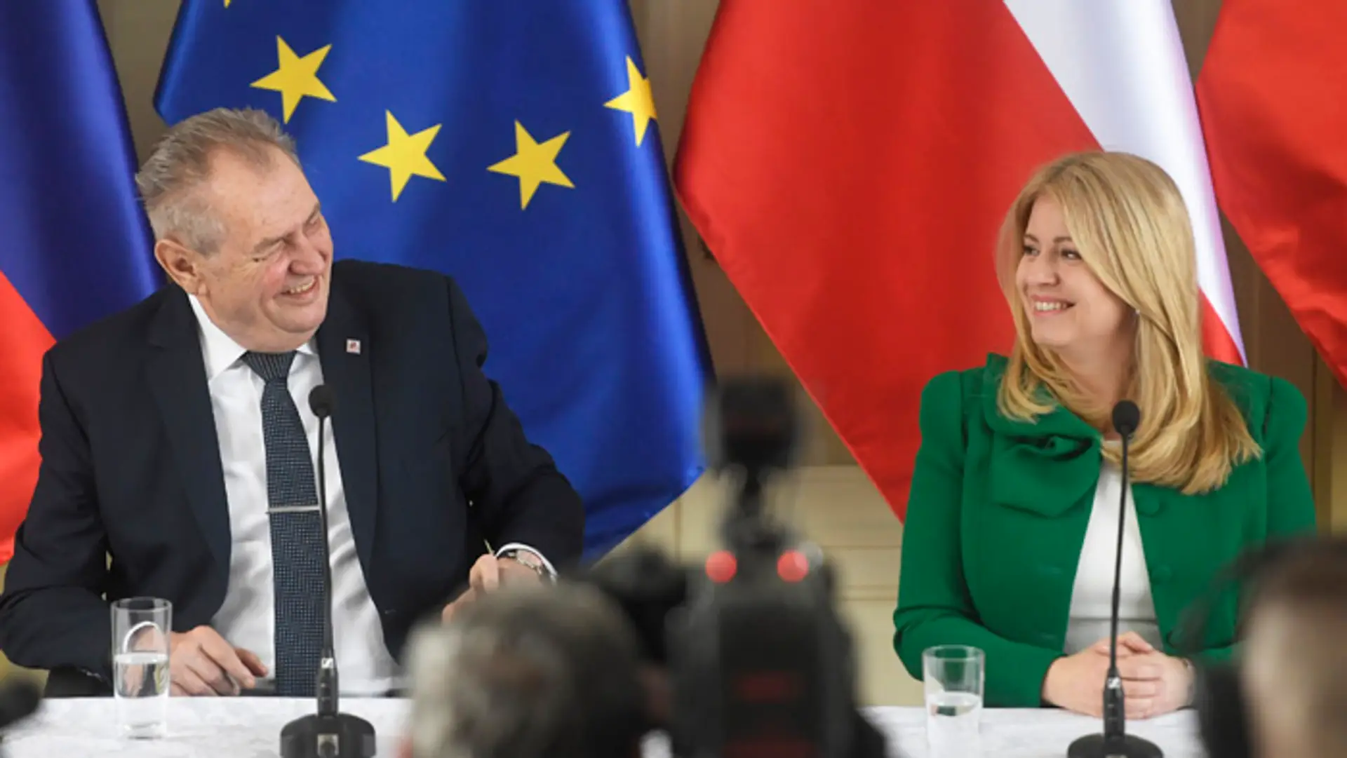 Rozlúčková návšteva prezidenta ČR Miloša Zemana na Slovensku.