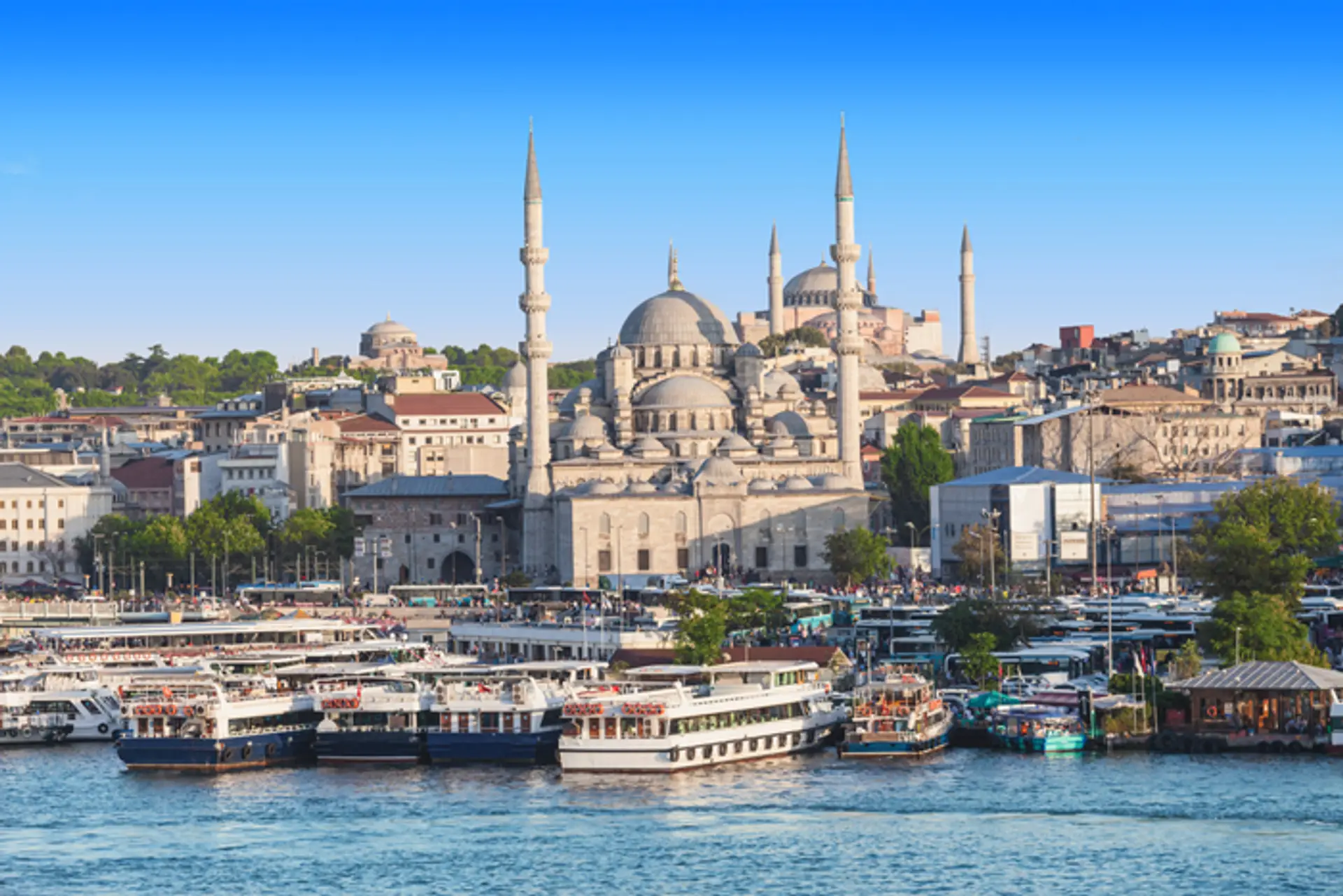 Yeni Cami v Istanbule.
