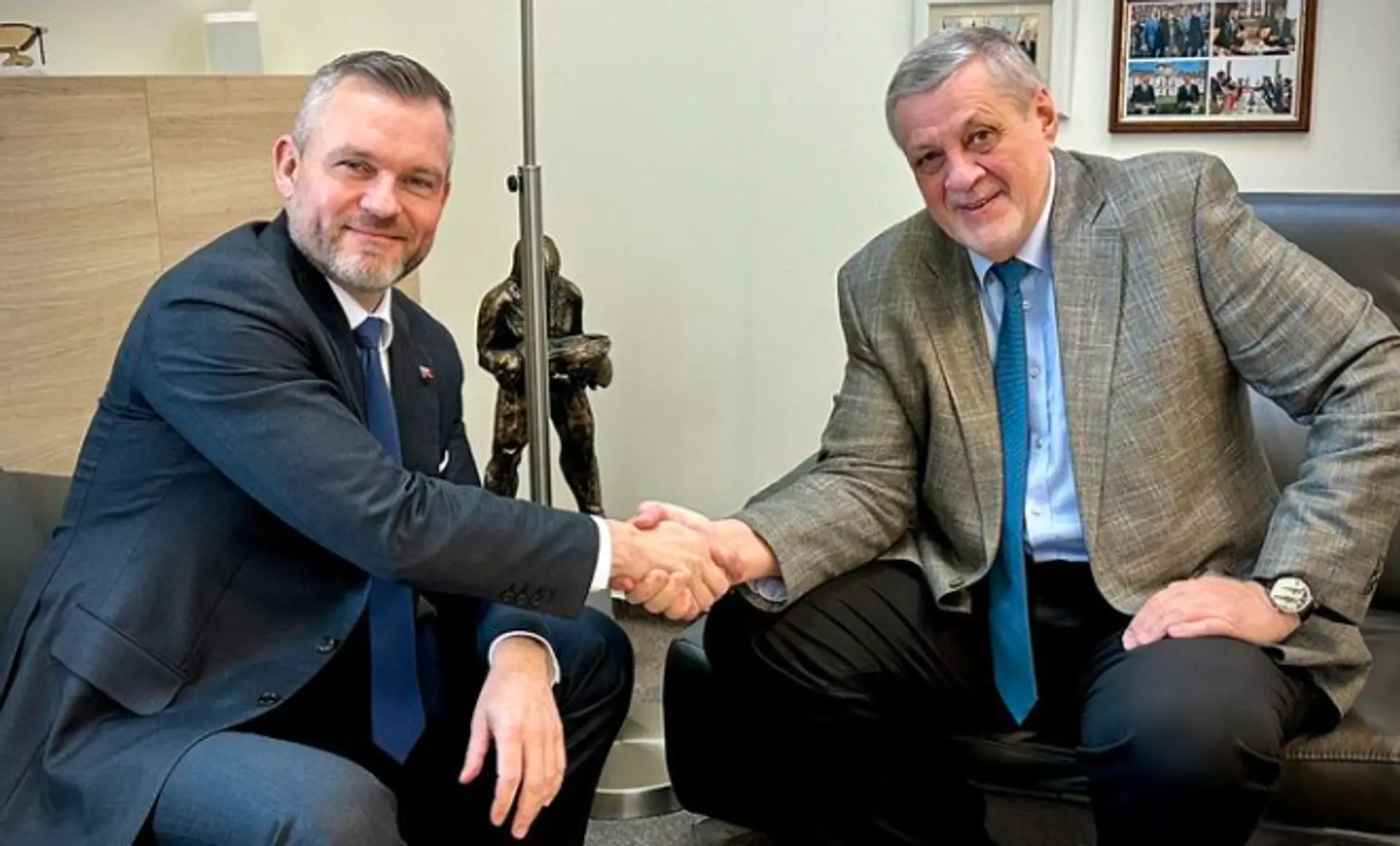 Peter Pellegrini a Ján Kubiš.