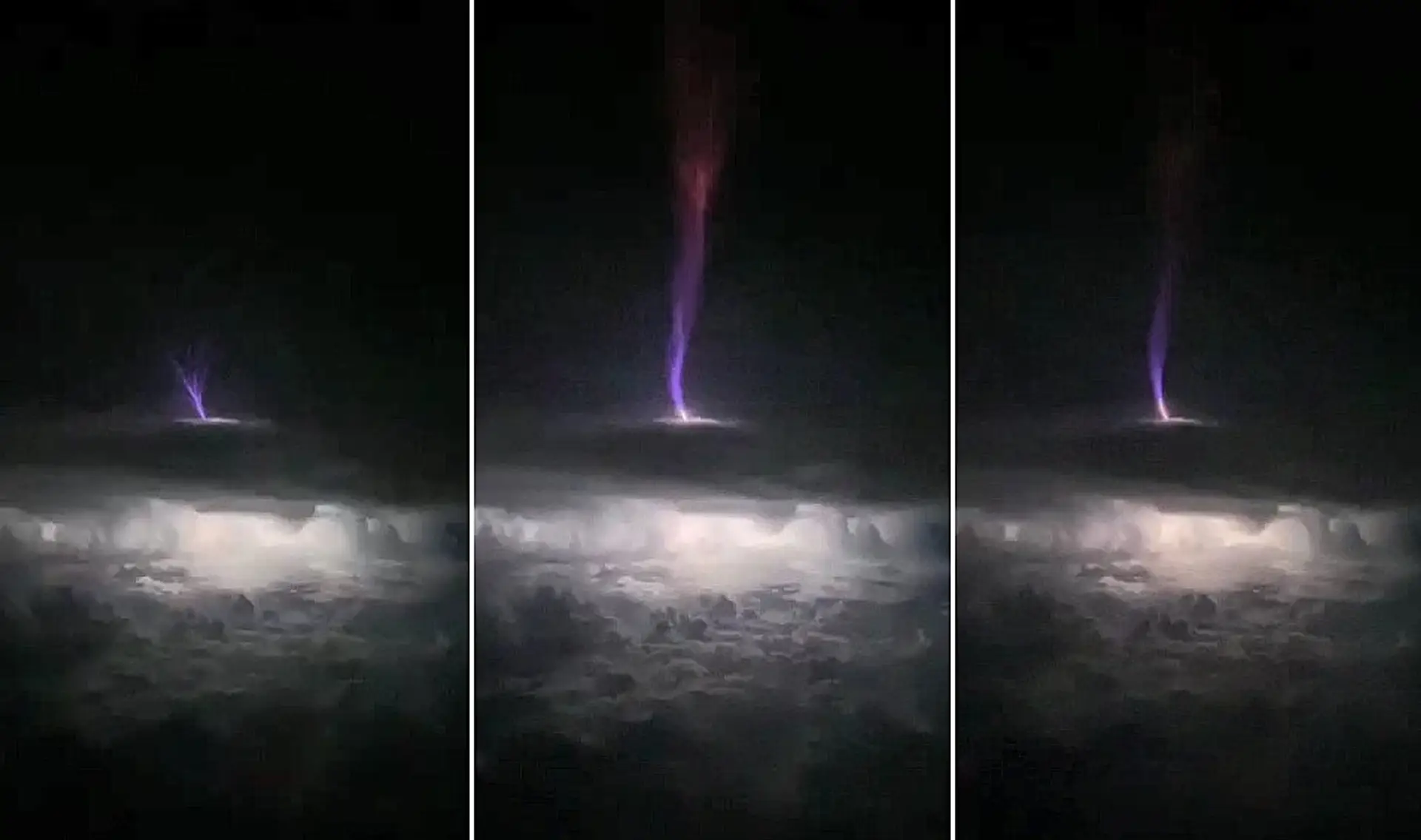 Gigantický výtrysk energie.