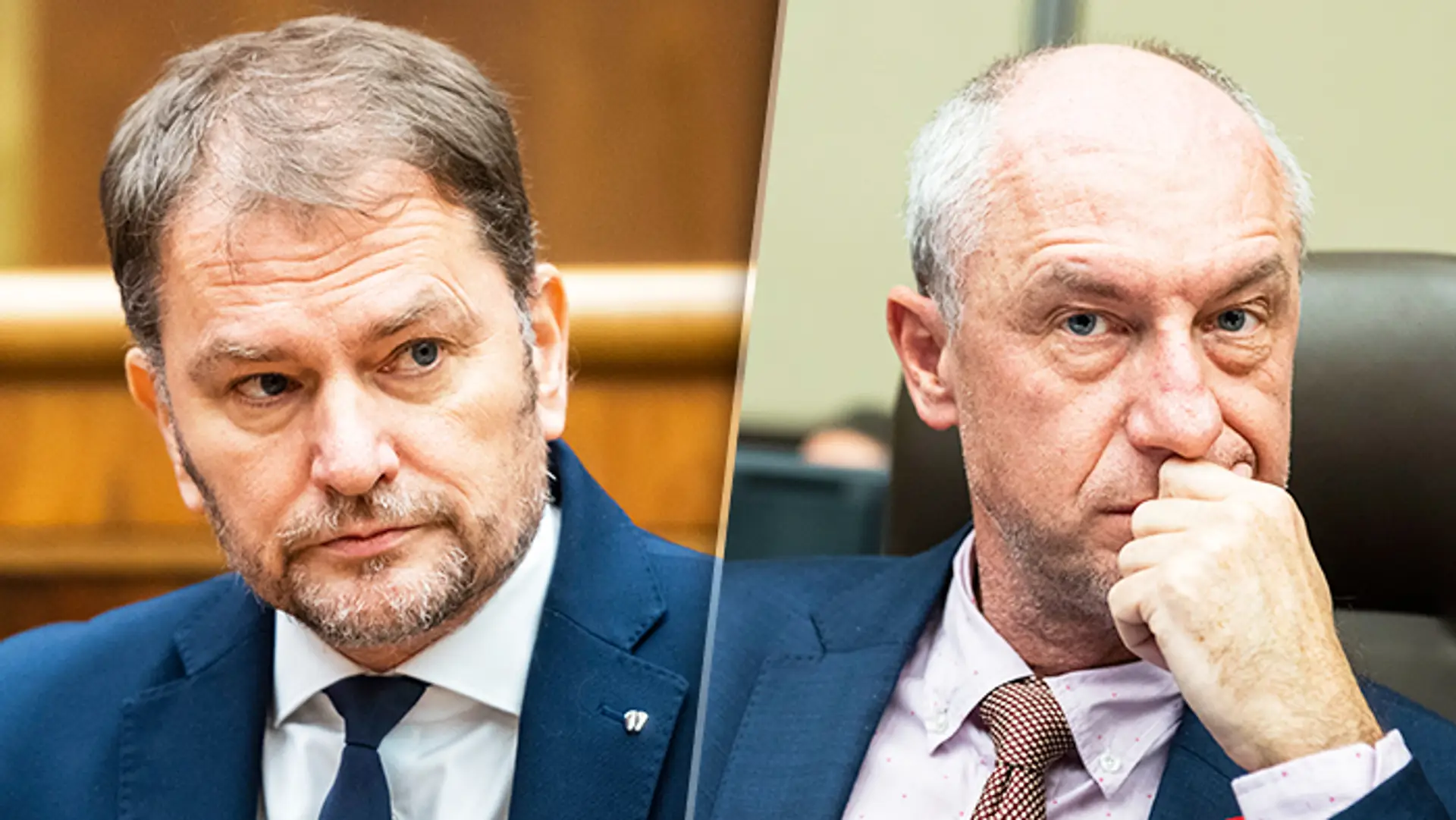 Igor Matovič a Karel Hirman.