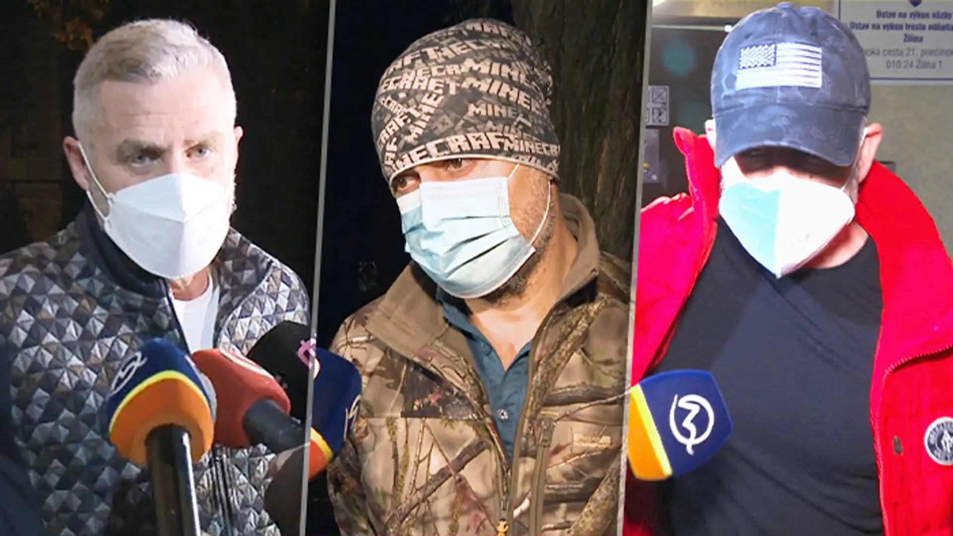 Tibor Gašpar, Peter Hraško a Róbert Krajmer.