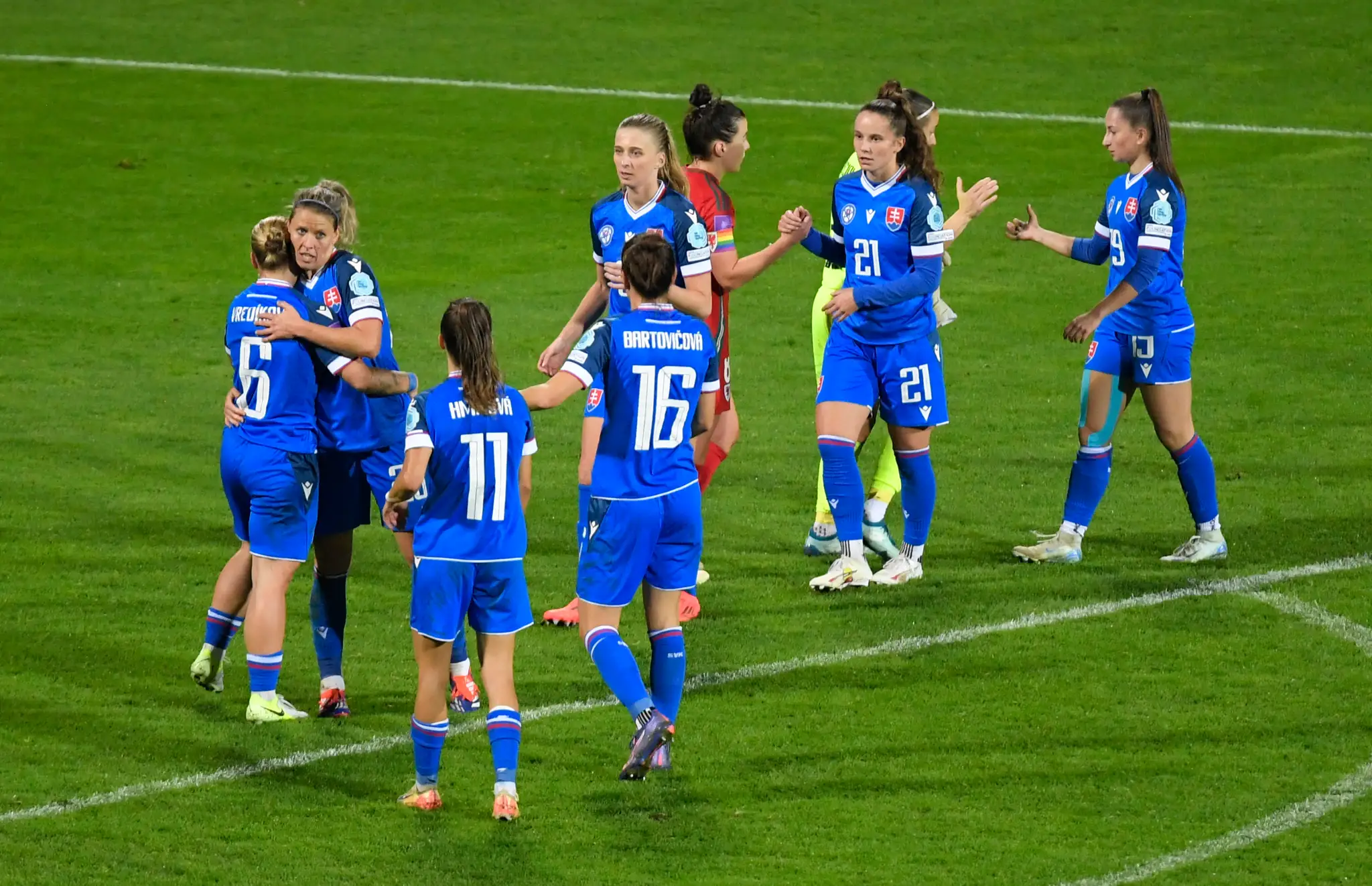 Slovenské futbalistky