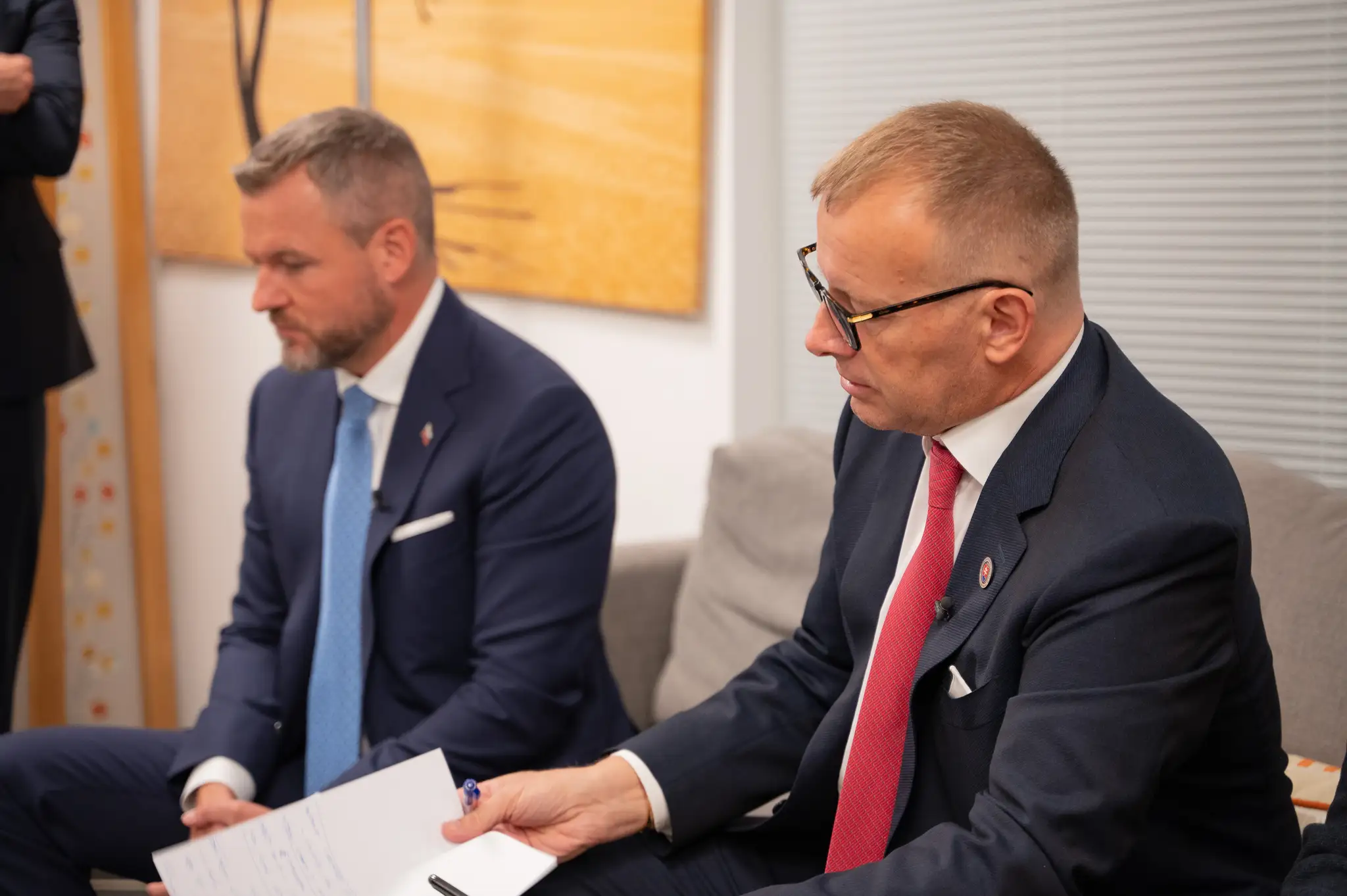 Hosťami prvého Na telo po letnej prestávke boli Peter Pellegrini (Hlas) a Boris Kollár (Sme rodina)