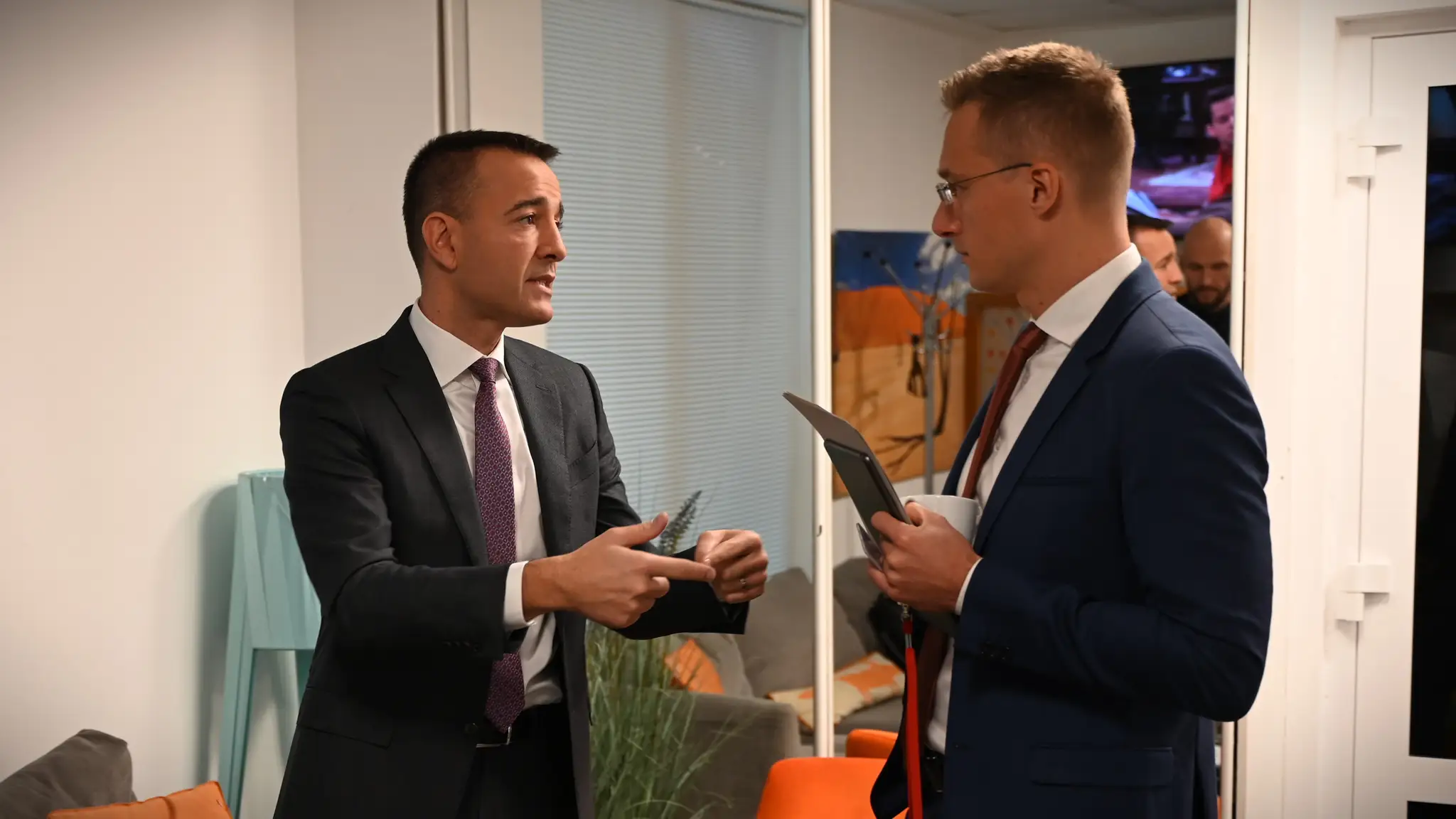 Tomáš Drucker a Michal Kovačič.