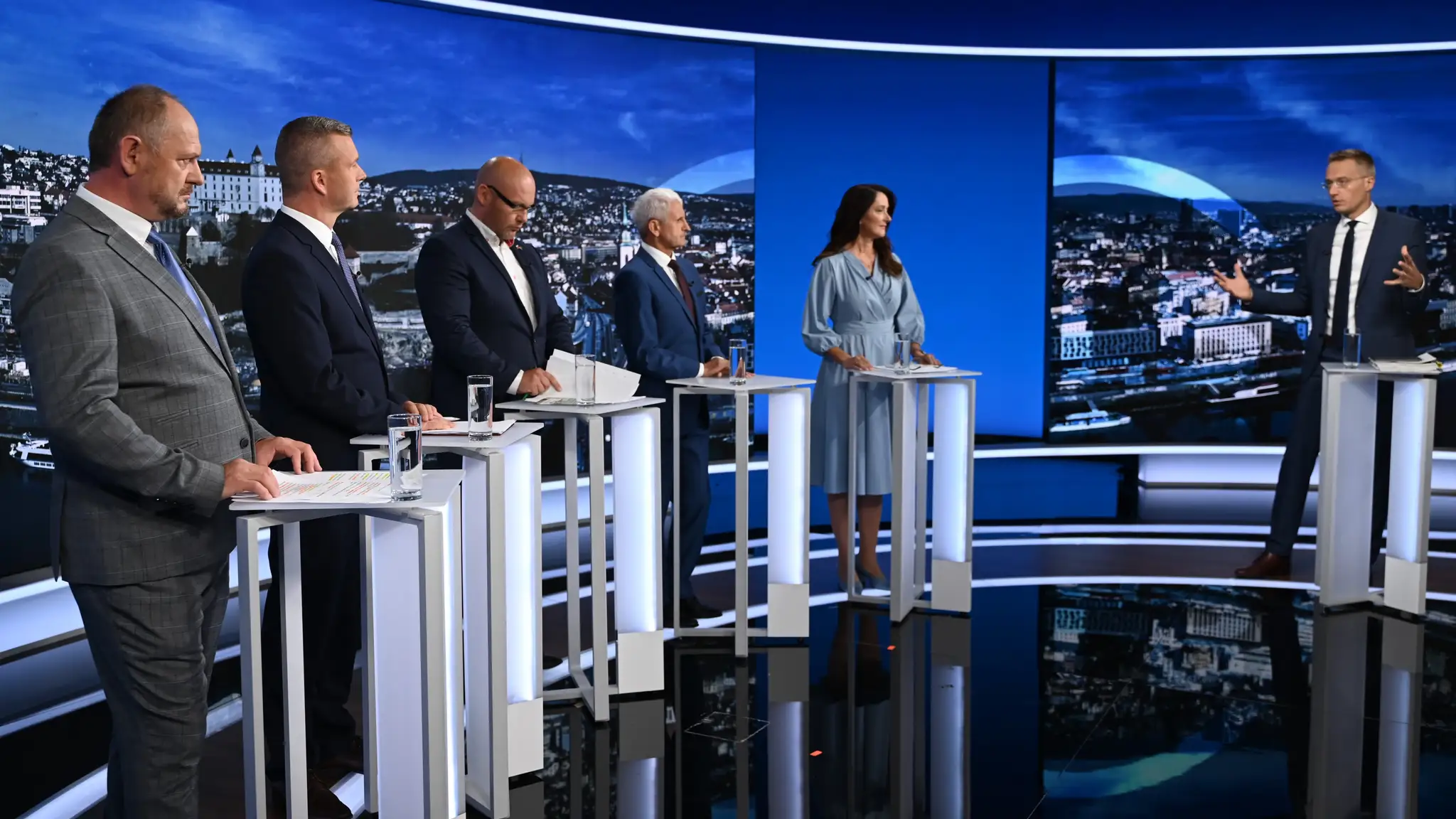 Predvolebná diskusia s Michalom Kovačičom.