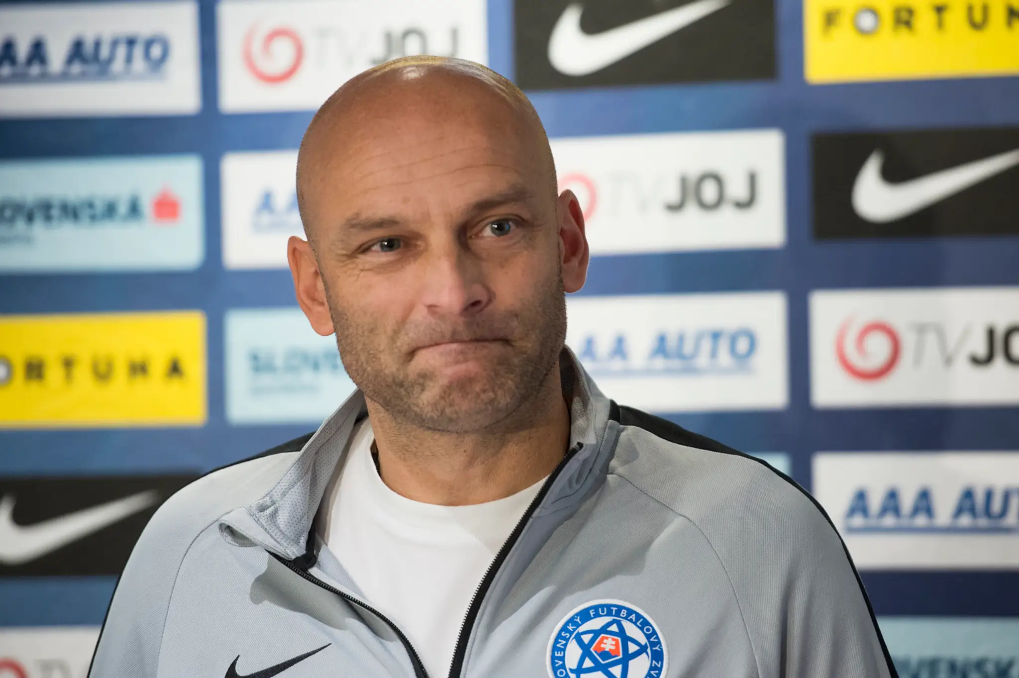 Tréner slovenskej futbalovej reprezentácie do 21 rokov Adrián Guľa.