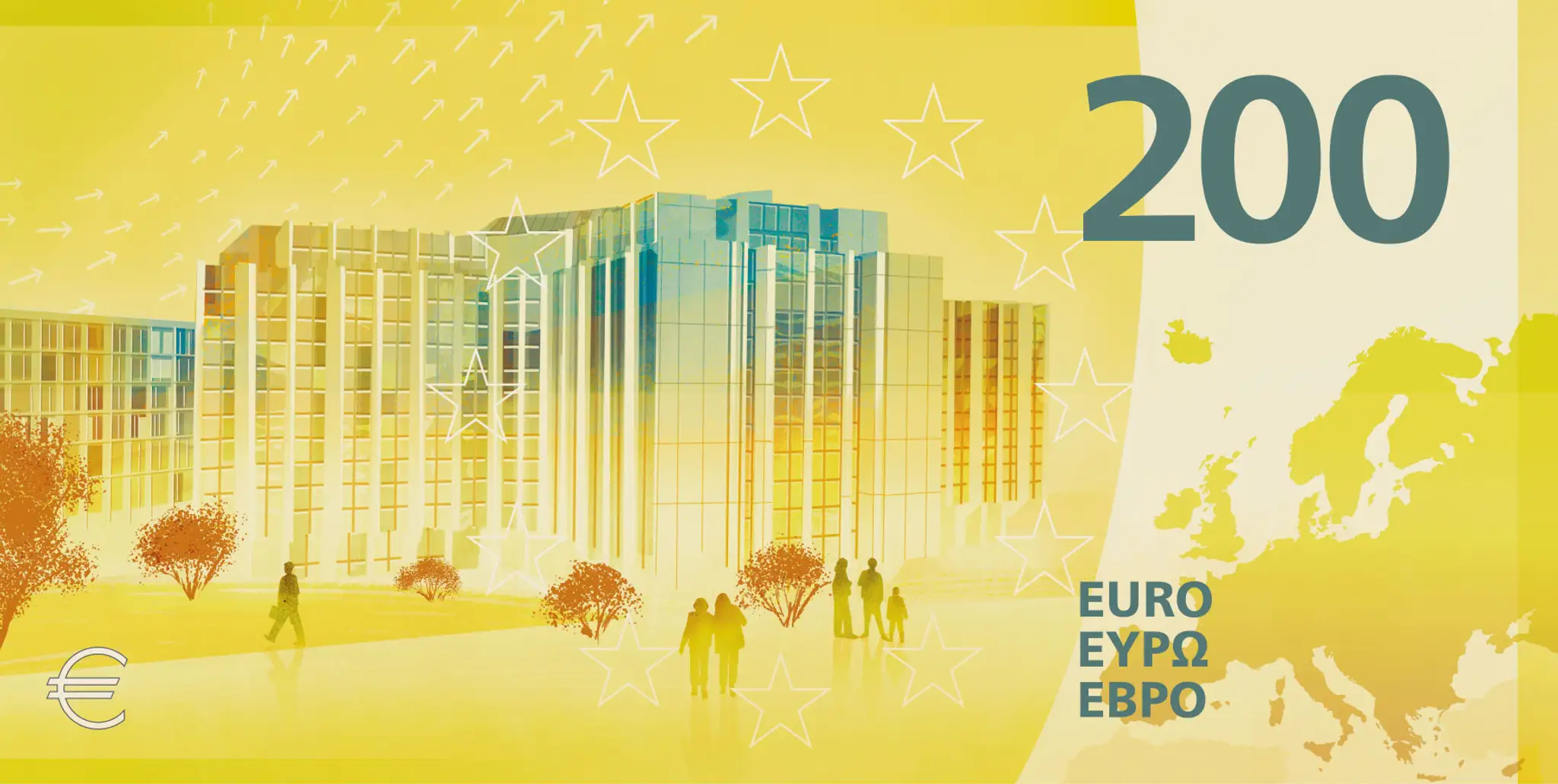 Nové eurobankovky Návrh H