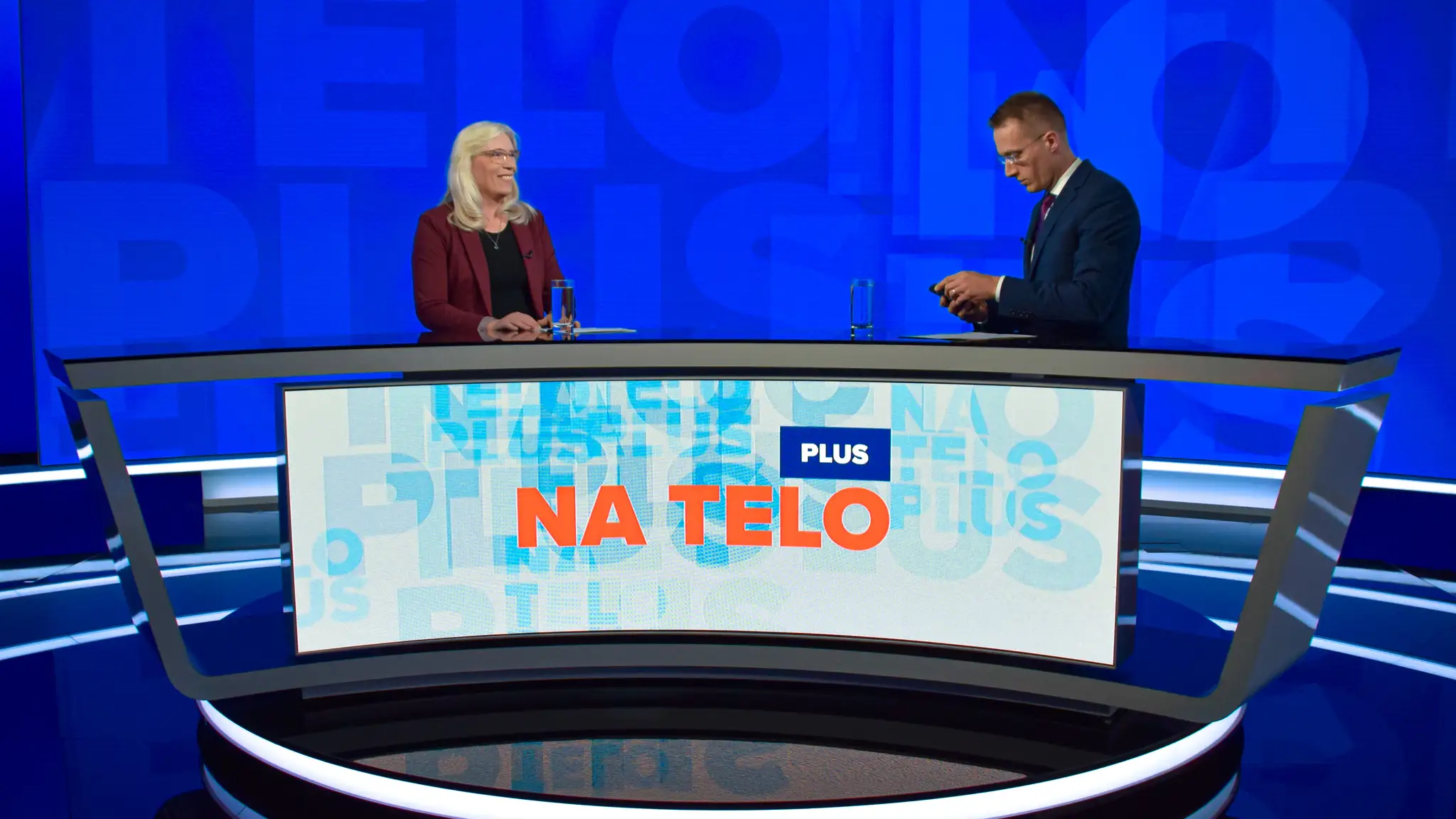 Iveta Radičová v Na telo plus.