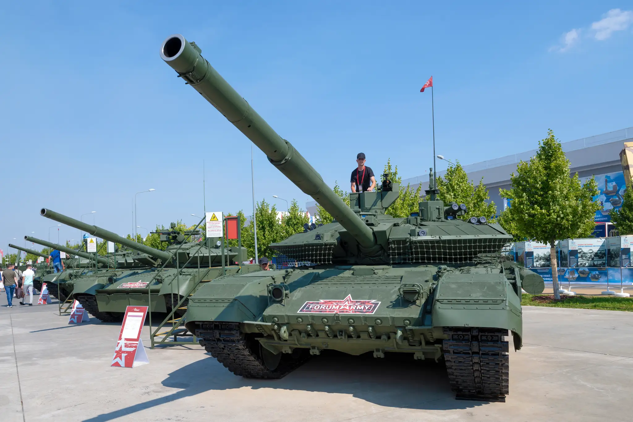 Ruský tank T-90M.