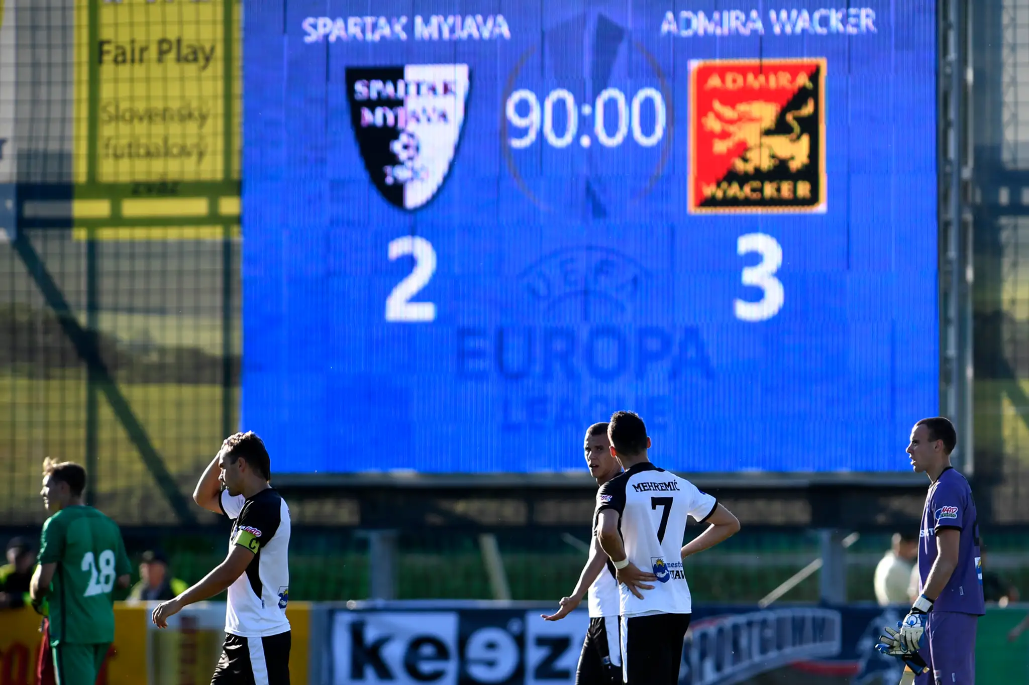 Futbalisti Spartaka Myjava prehrali s rakúskym tímom Admira Wacker Mödling