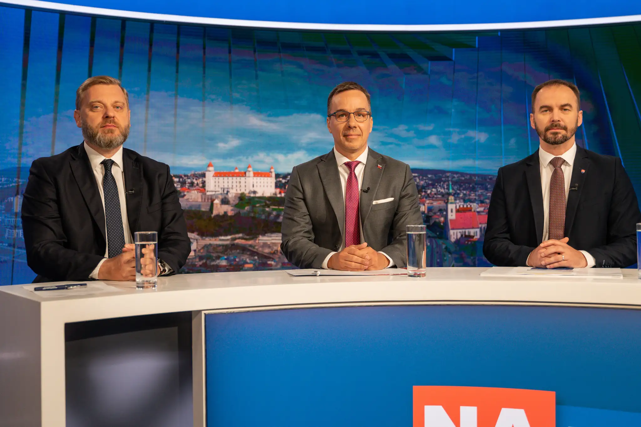 Erik Tomáš, Michal Šipoš a Juraj Krúpa v relácii Na telo.