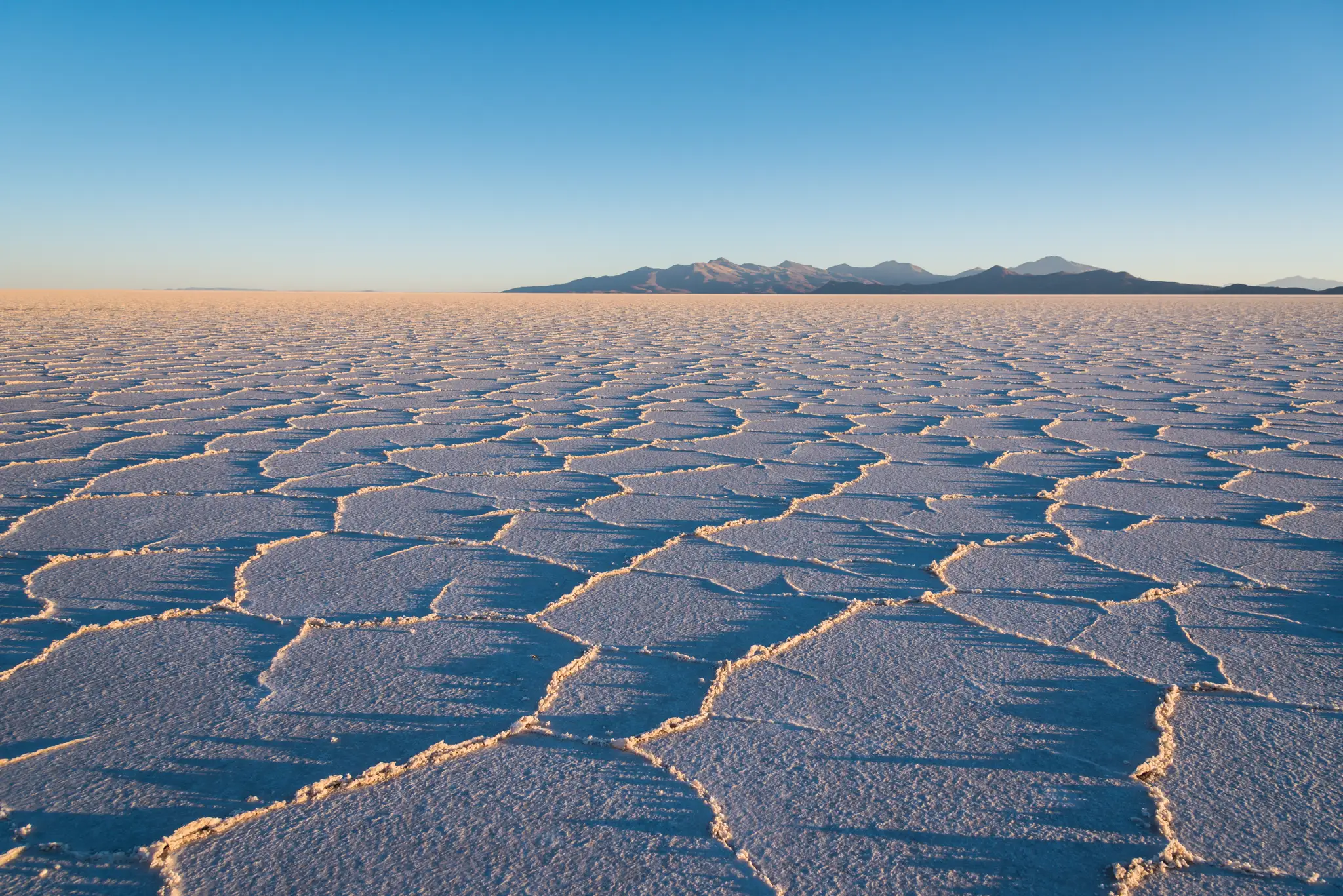 Salar de Uyuni, (najväčšia soľná pláň na svete), Bolívia