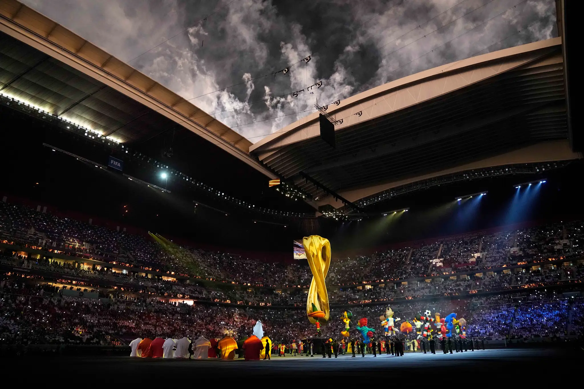 Otvárací ceremoniál futbalových MS v Katare.
