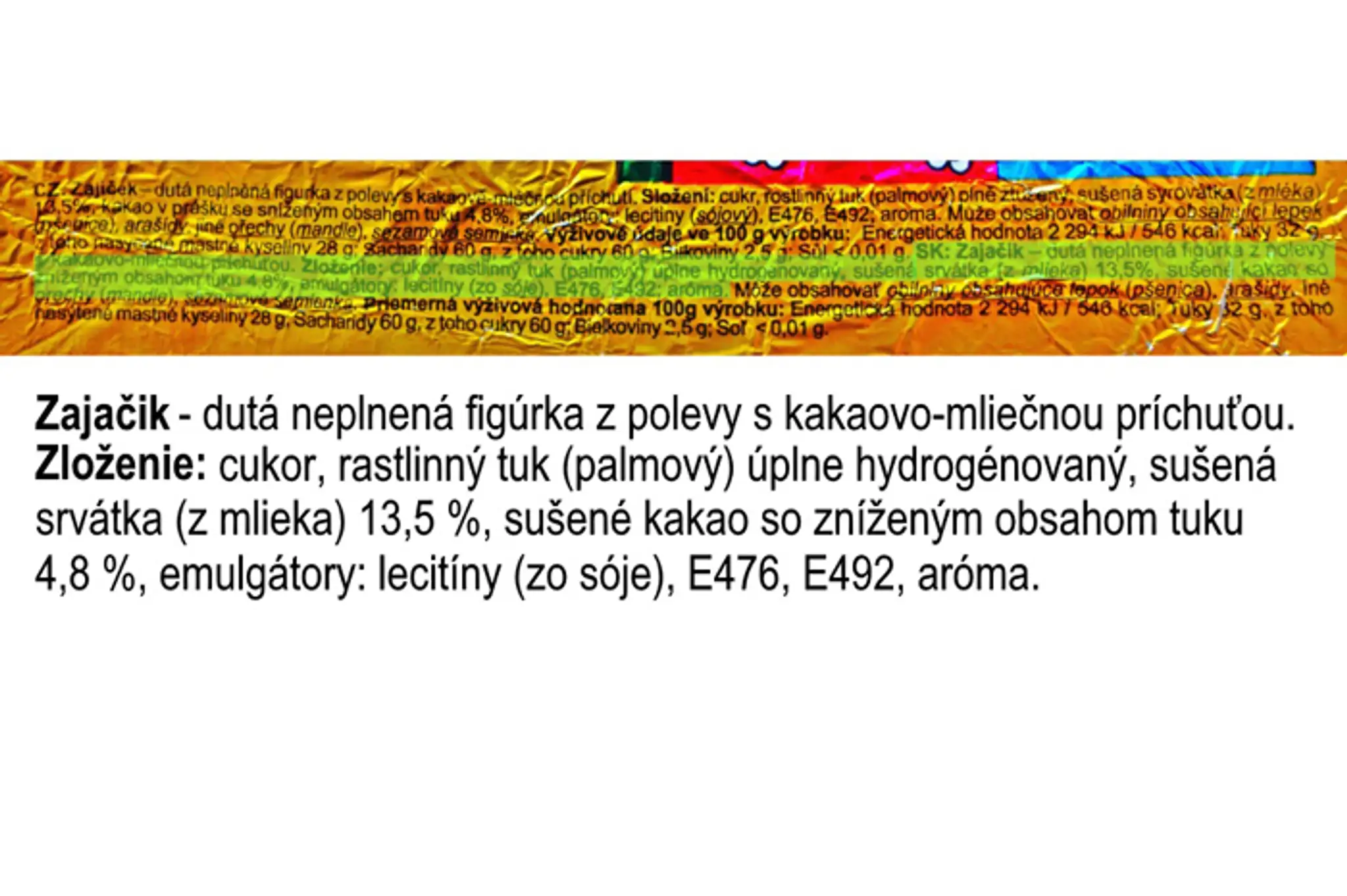 Obal - figúrka z polevy.