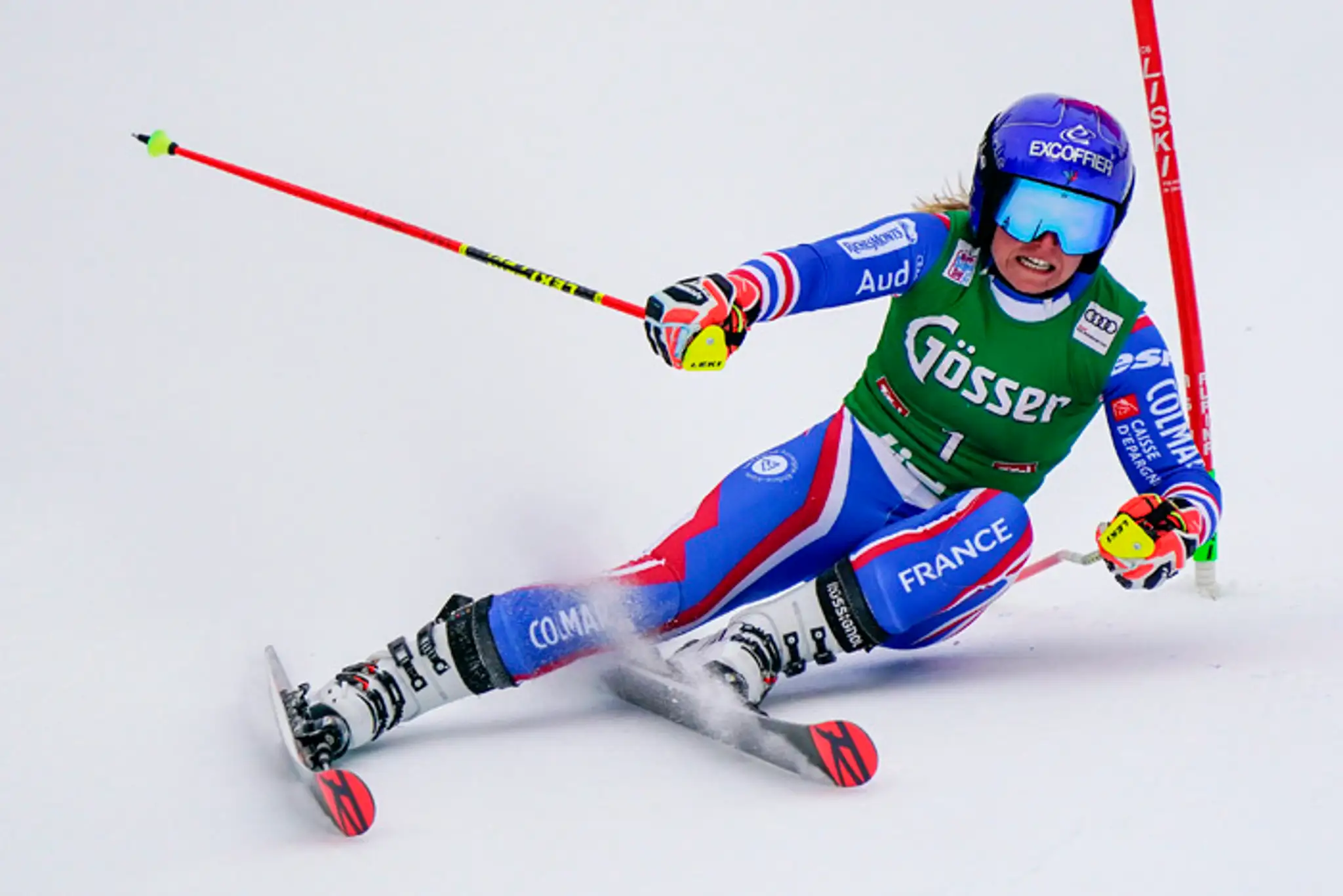 Francúzska lyžiarka Tessa Worleyová.