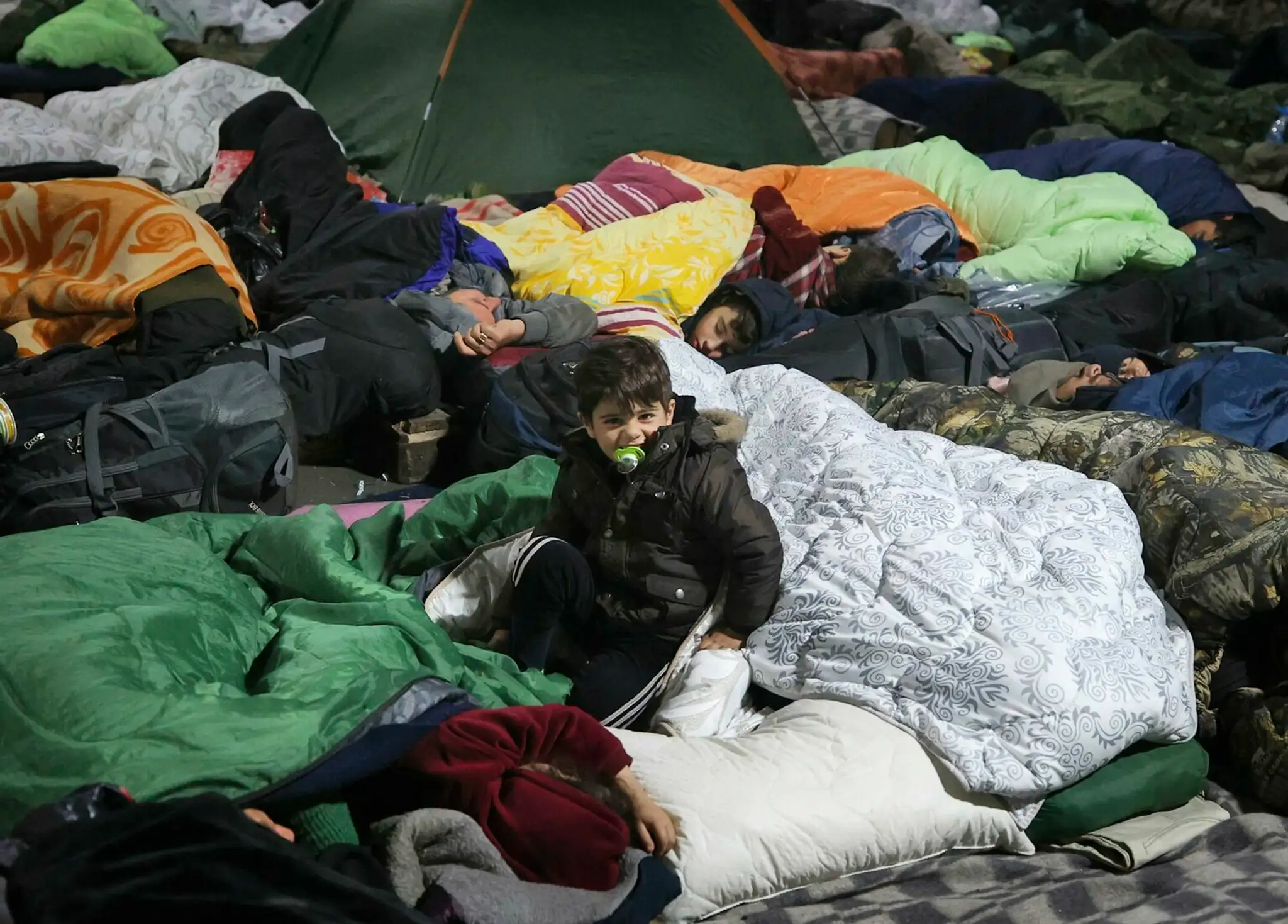 Migranti na poľsko-bieloruskej hranici