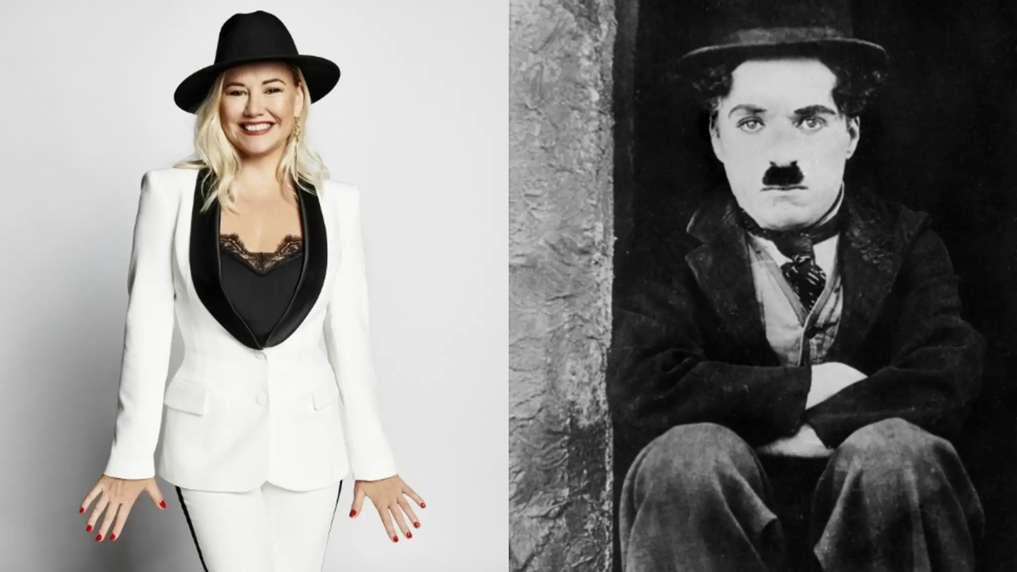 Zuzana Haasová ako Charlie Chaplin