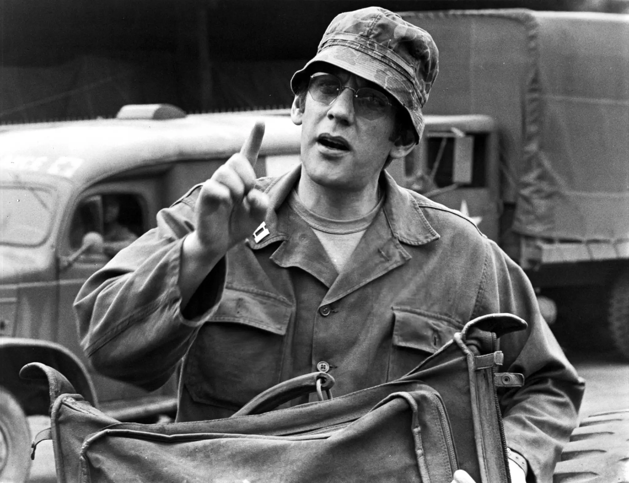 Donald Sutherland vo filme Mash z roku 1970