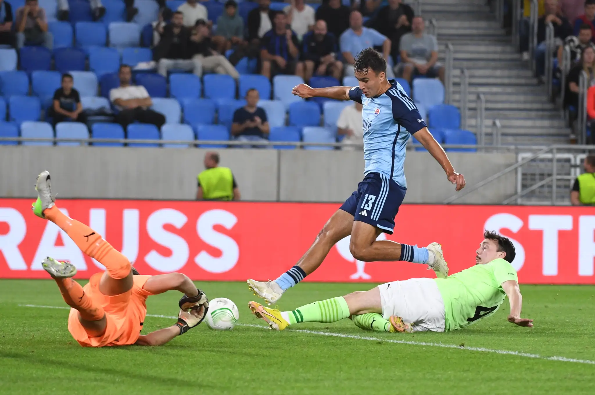 Slovan Bratislava - KÍ Klaksvík.