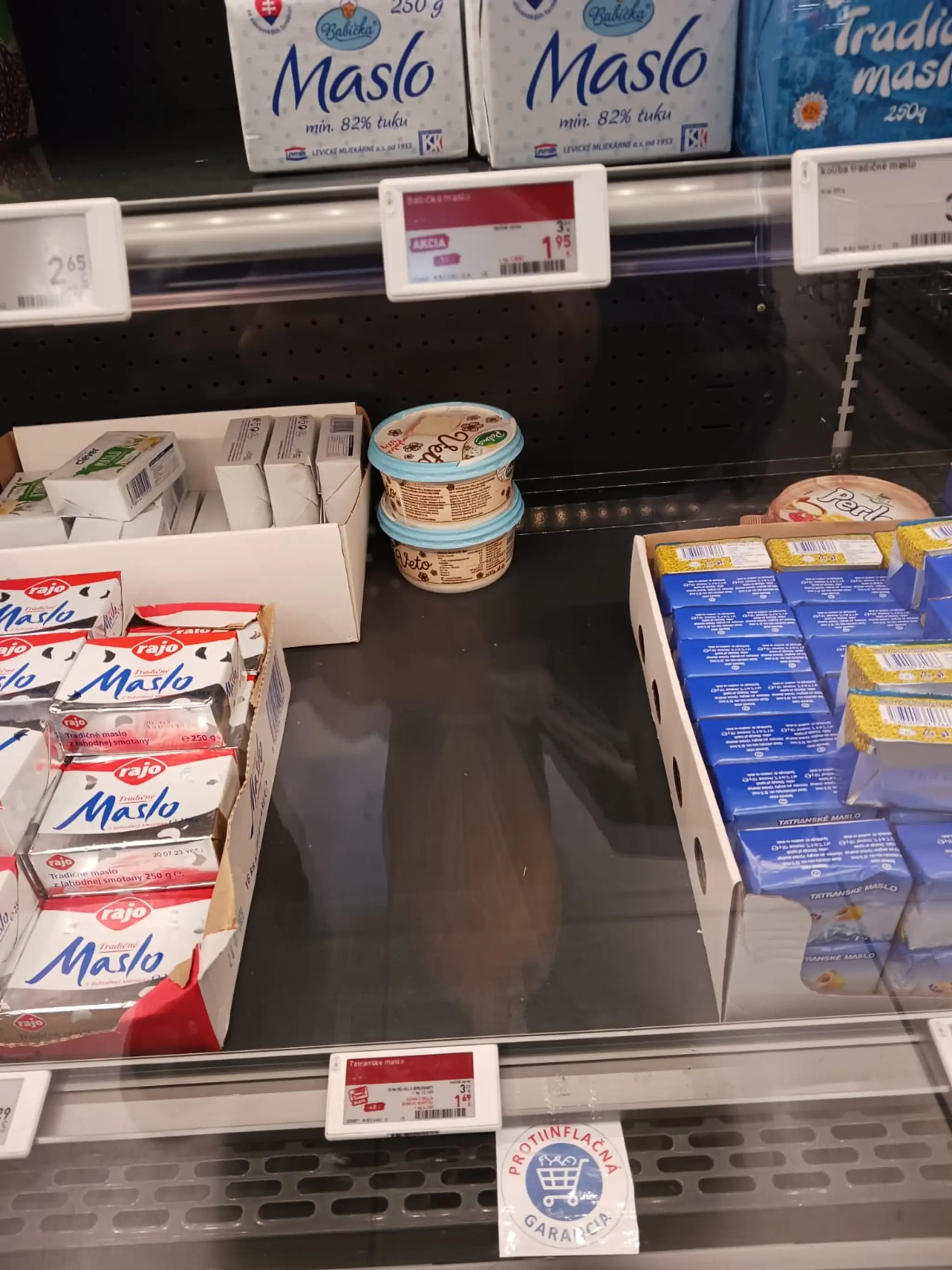 Veľké akcie na maslo