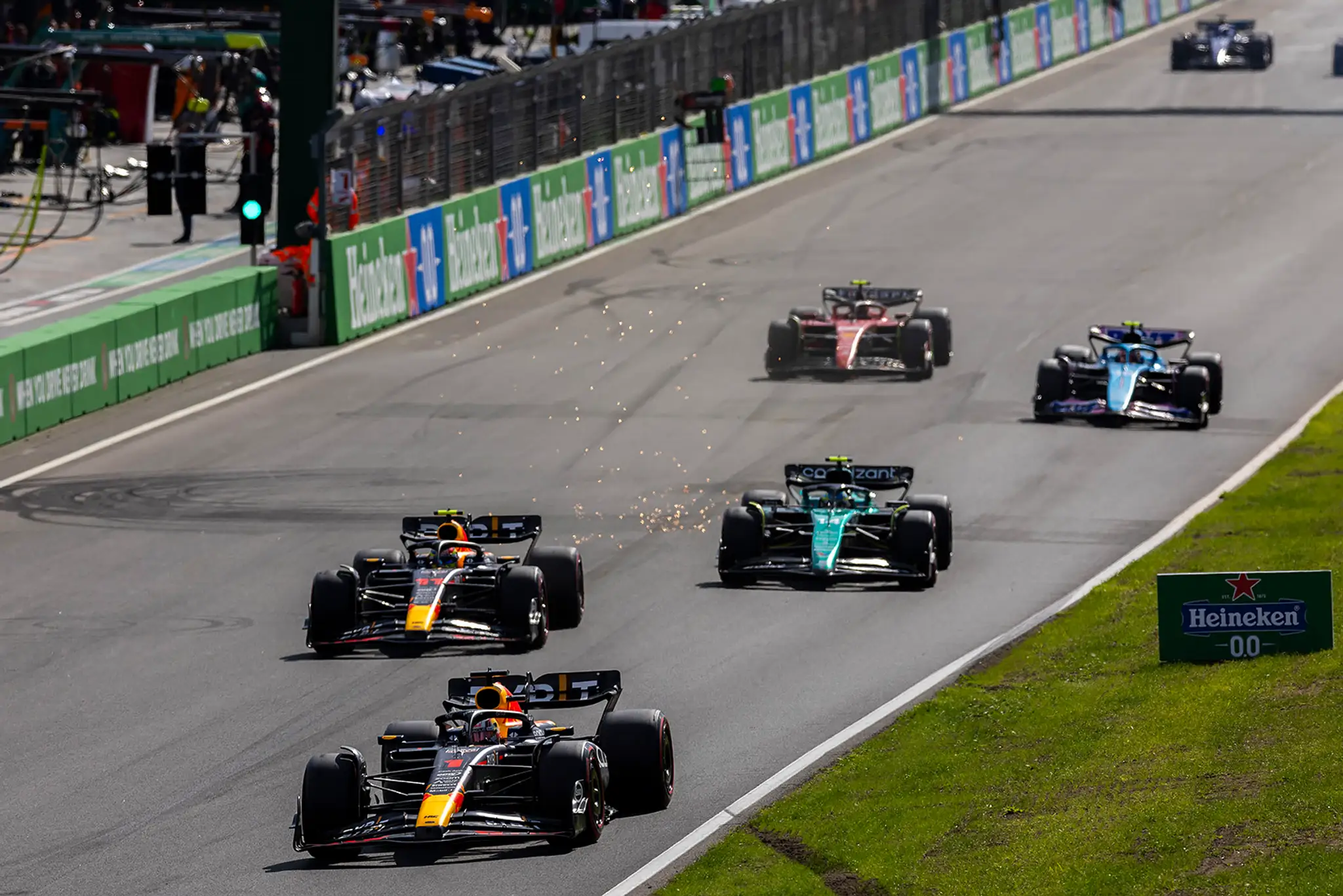 Max Verstappen na Red Bulle.