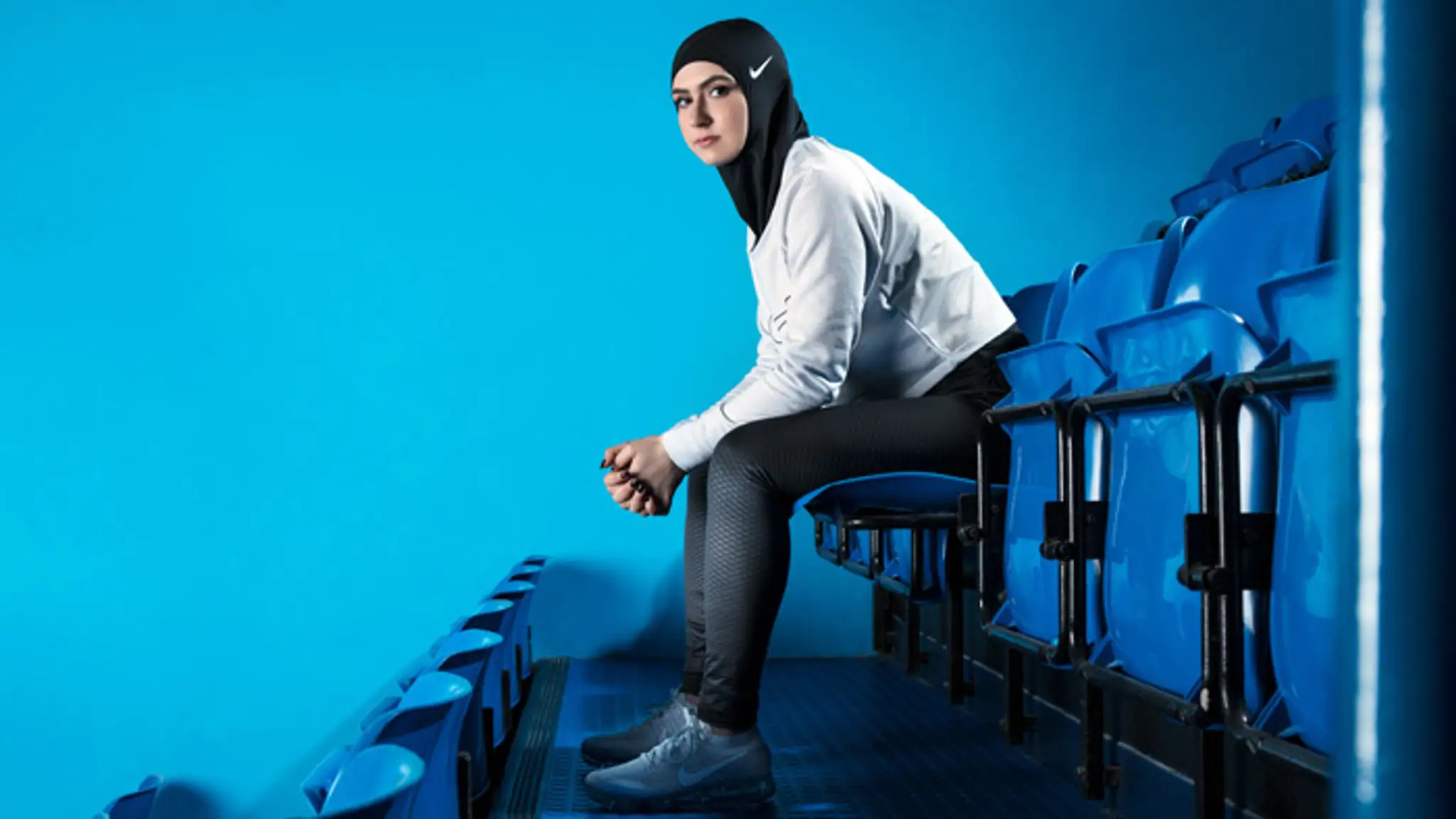 Krasokorčuliarka zo Spojených arabských emirátov Zahra Lárí.
