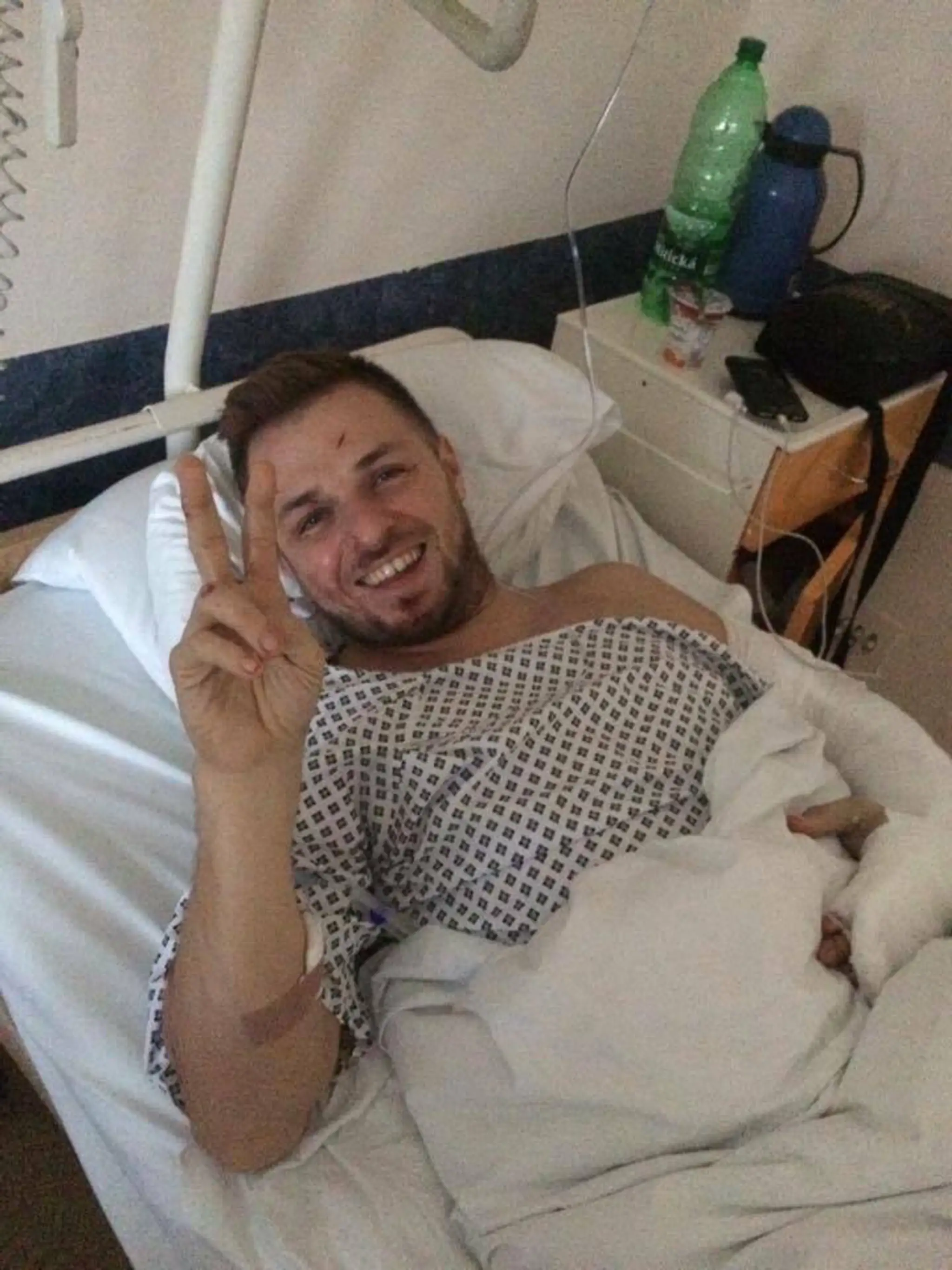 DJ EKG už v dobrej nálade.