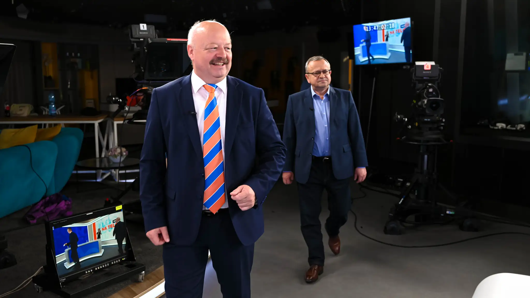 Alexander Duleba a Pavel Macko pred nakrúcaním.