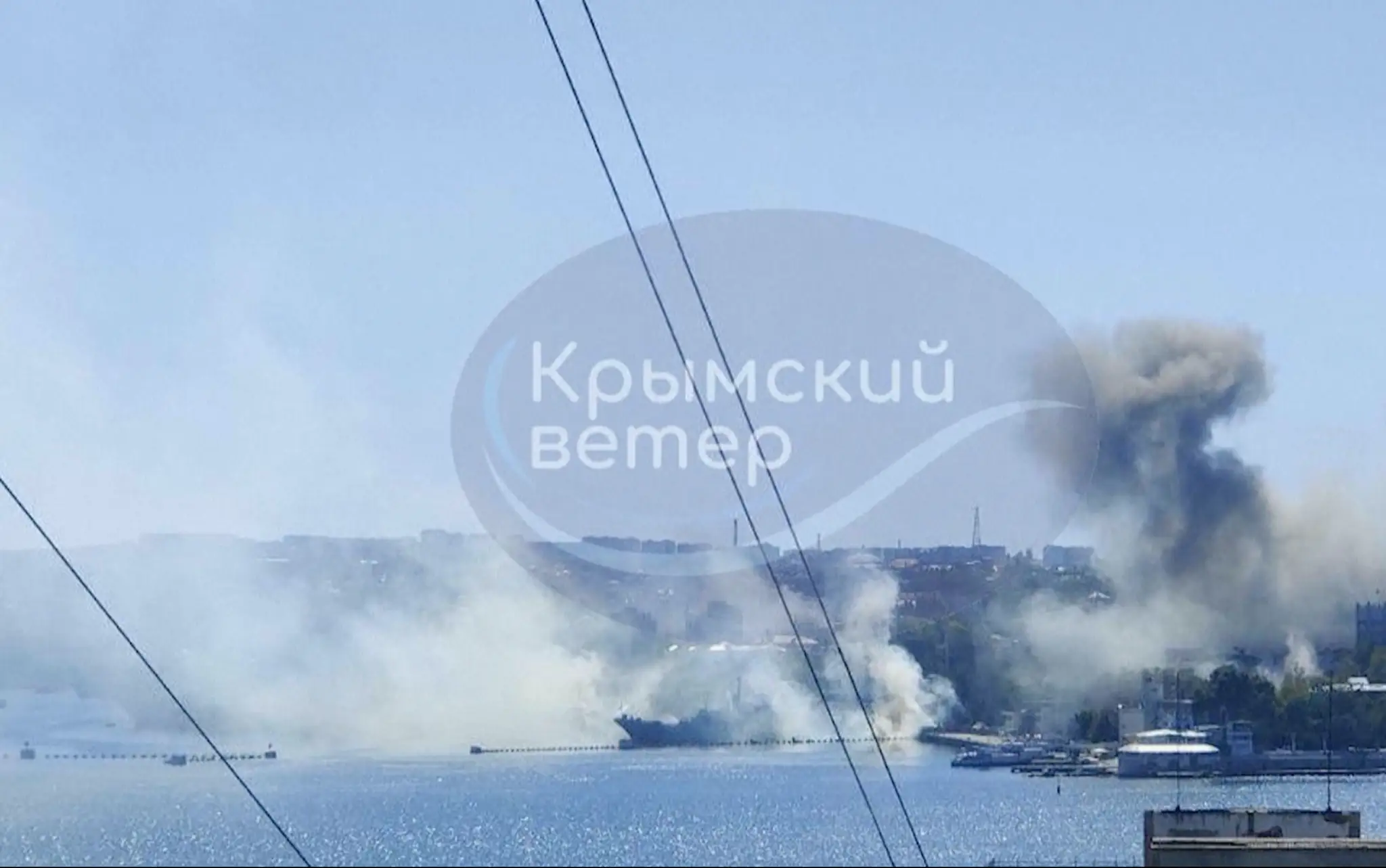 Budova veliteľstva ruskej Čiernomorskej flotily v meste Sevastopol na Kryme