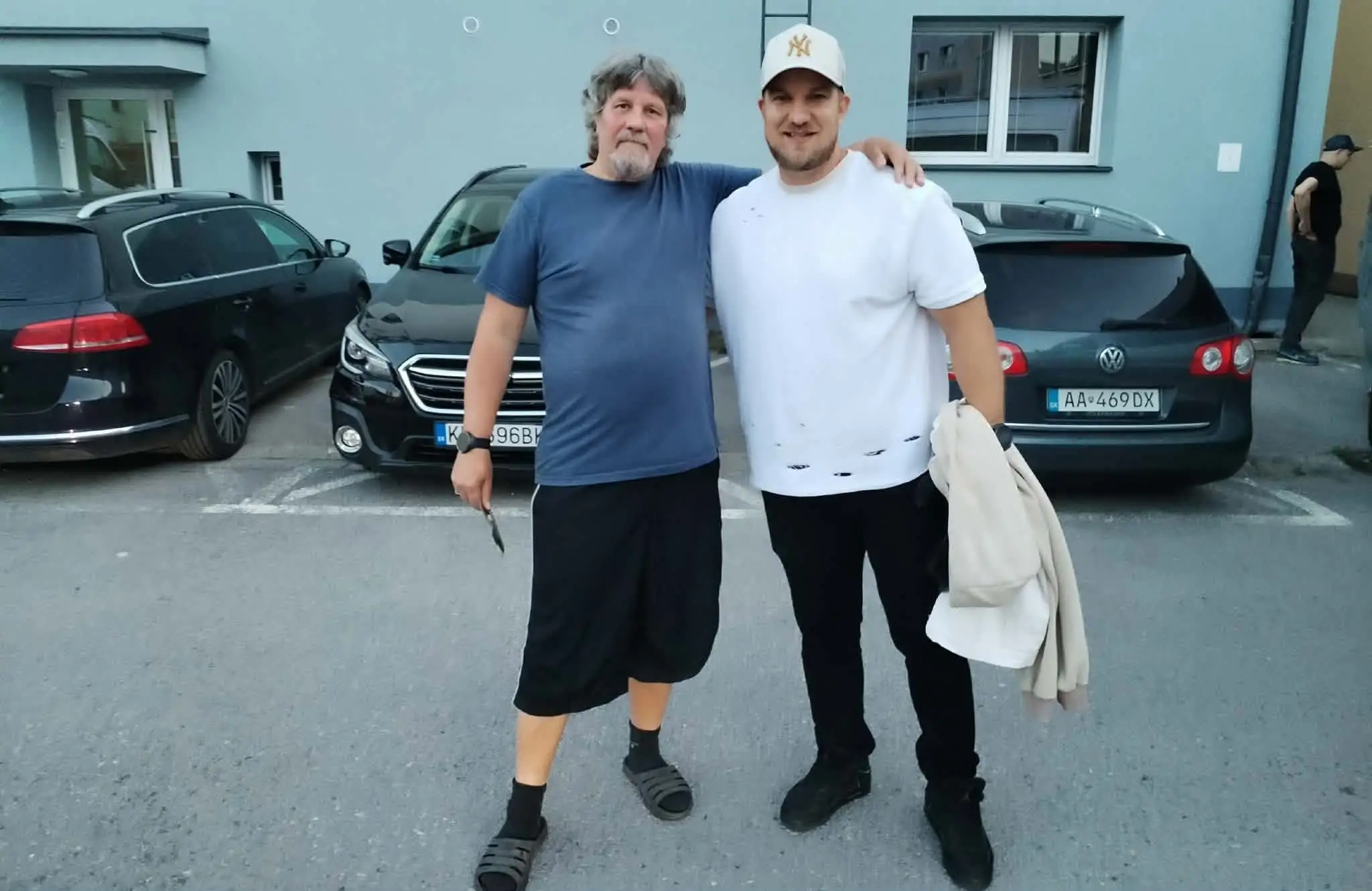 František Szajko s Lukášom Adamcom