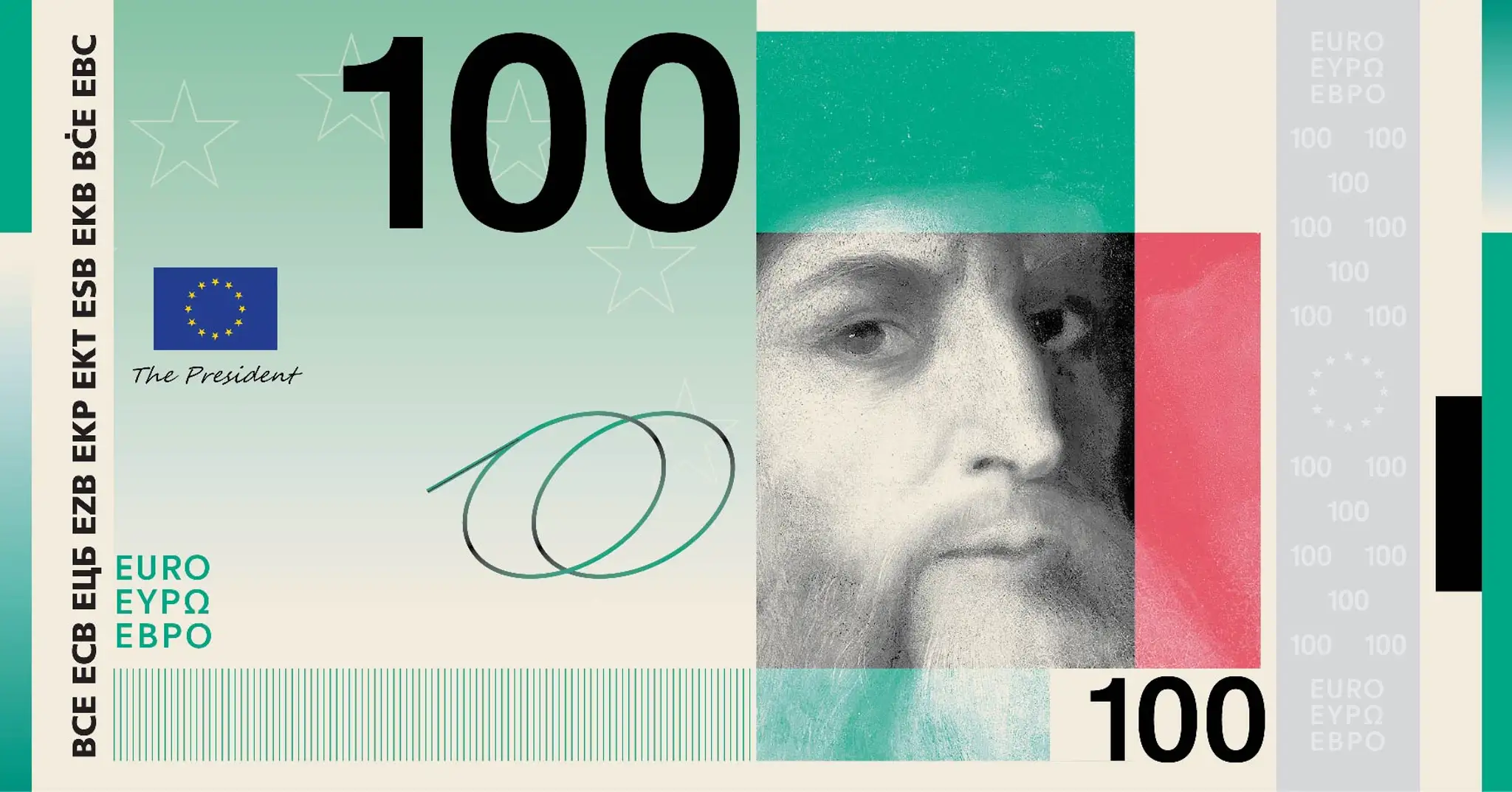Nové eurobankovky Návrh A