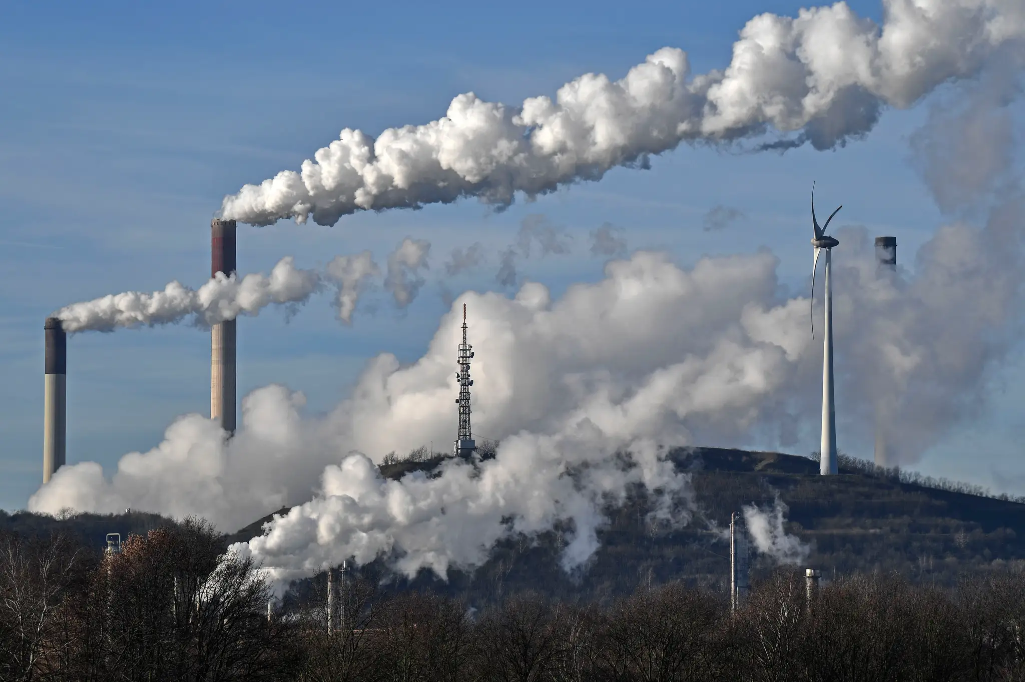 Uhoľná elektráreň v nemeckom meste Gelsenkirchen. (archív 2020)