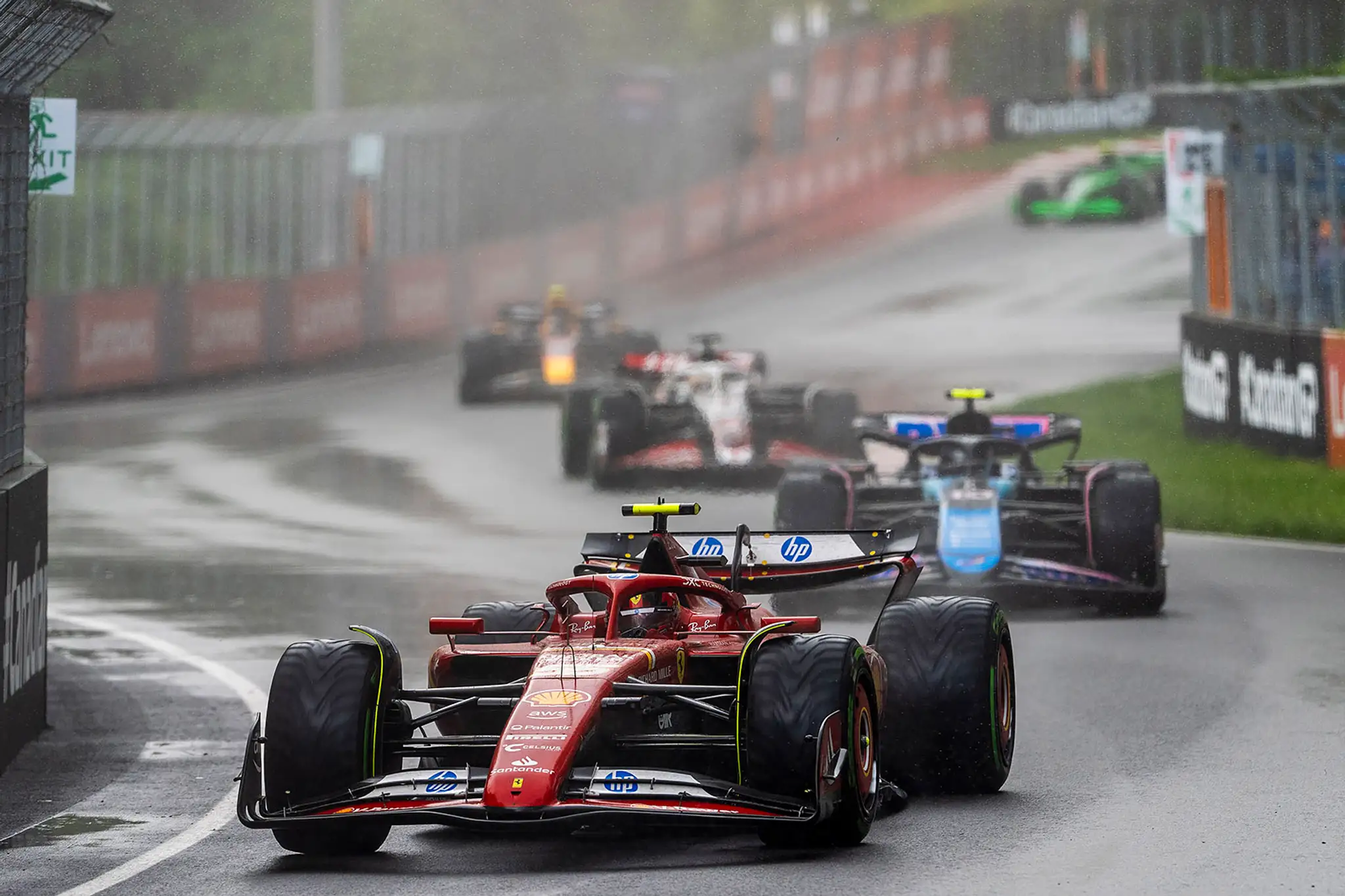 Španiel Carlos Sainz na Ferrari.