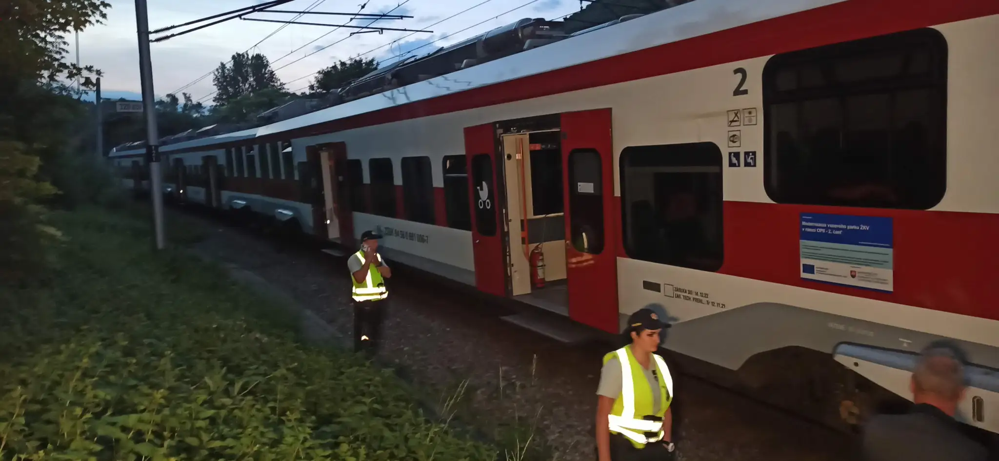 Zrážka vlakov pri Vrútkach.