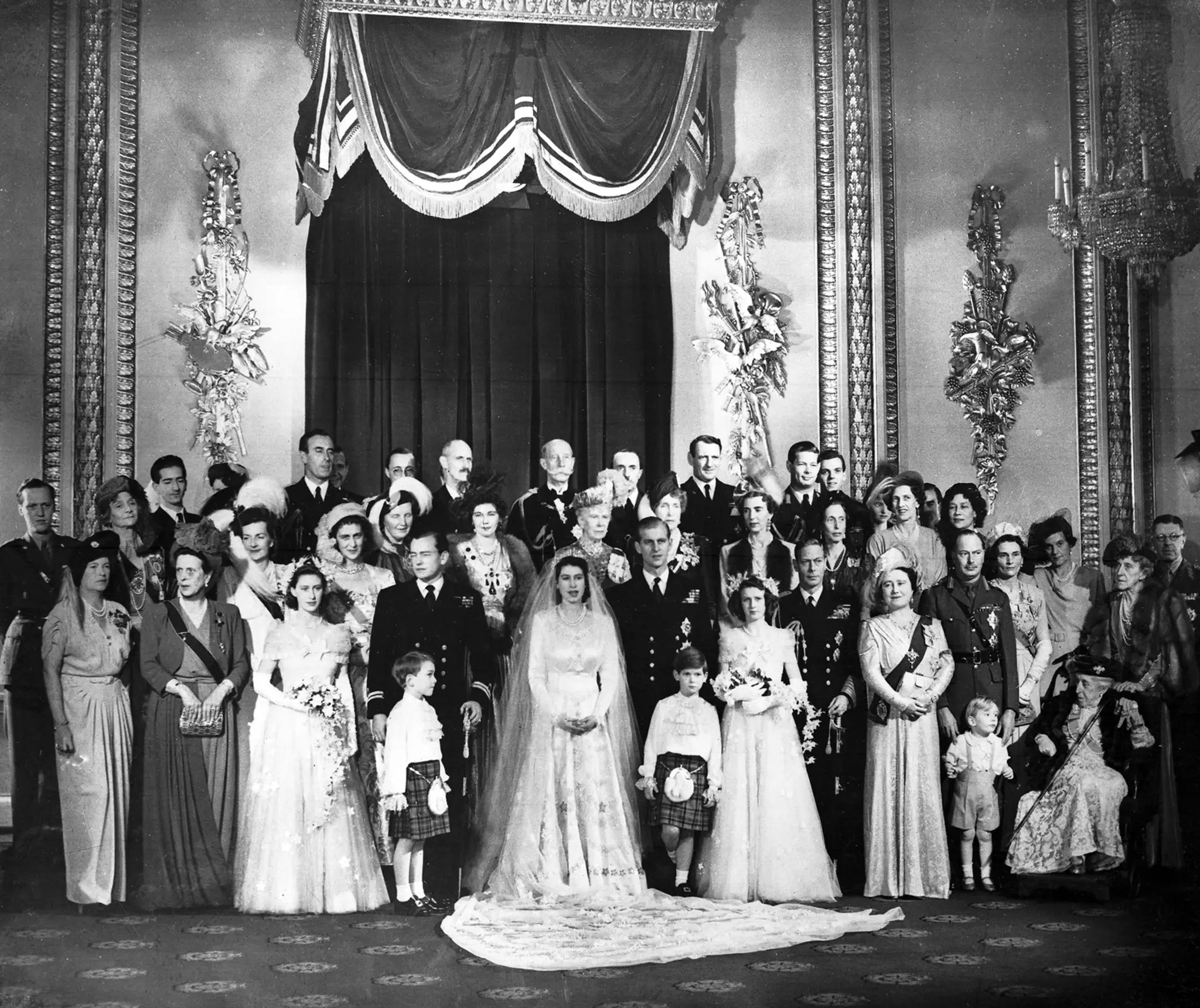 Kráľovná Alžbeta II. a princ Philip