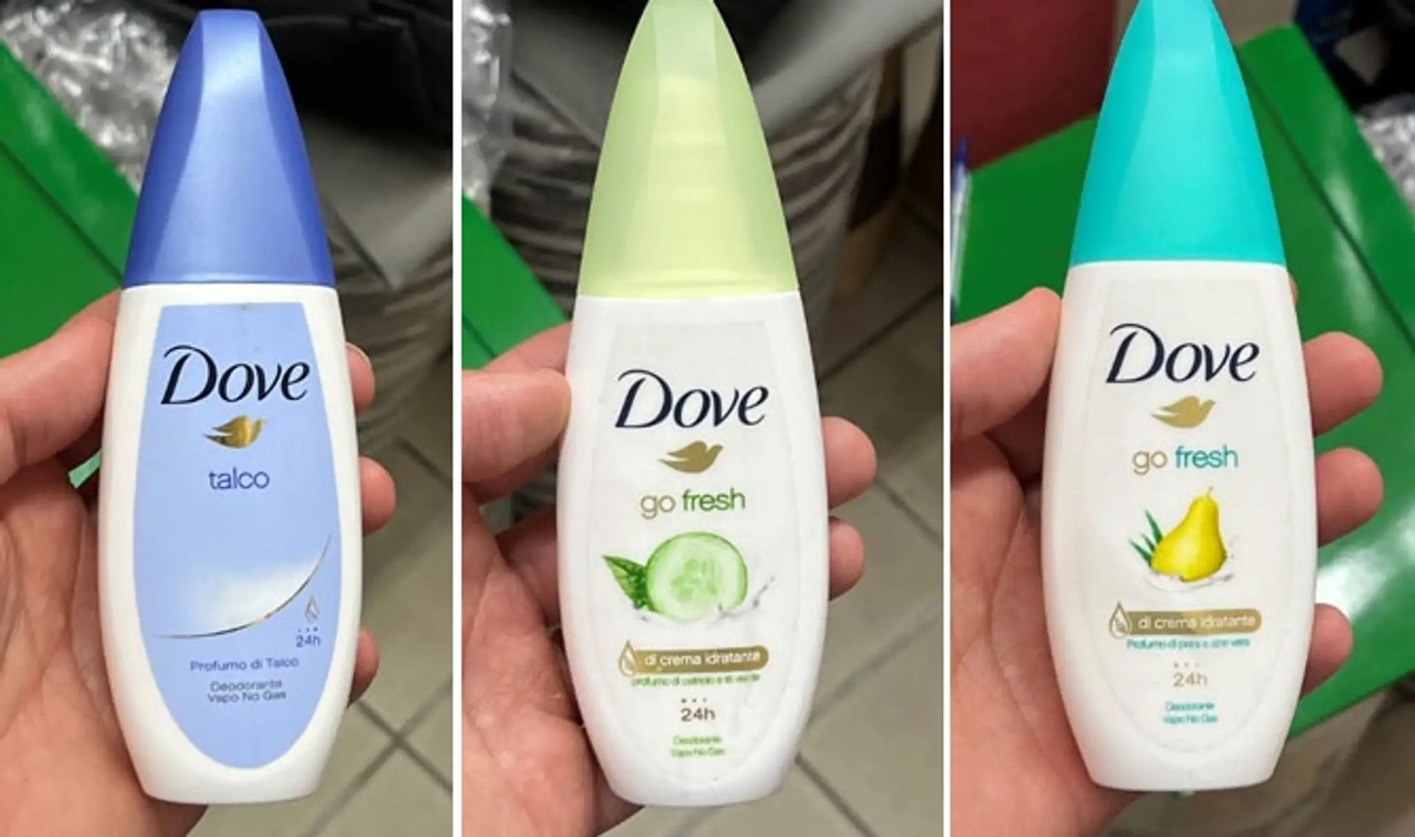 Dezodoranty Dove