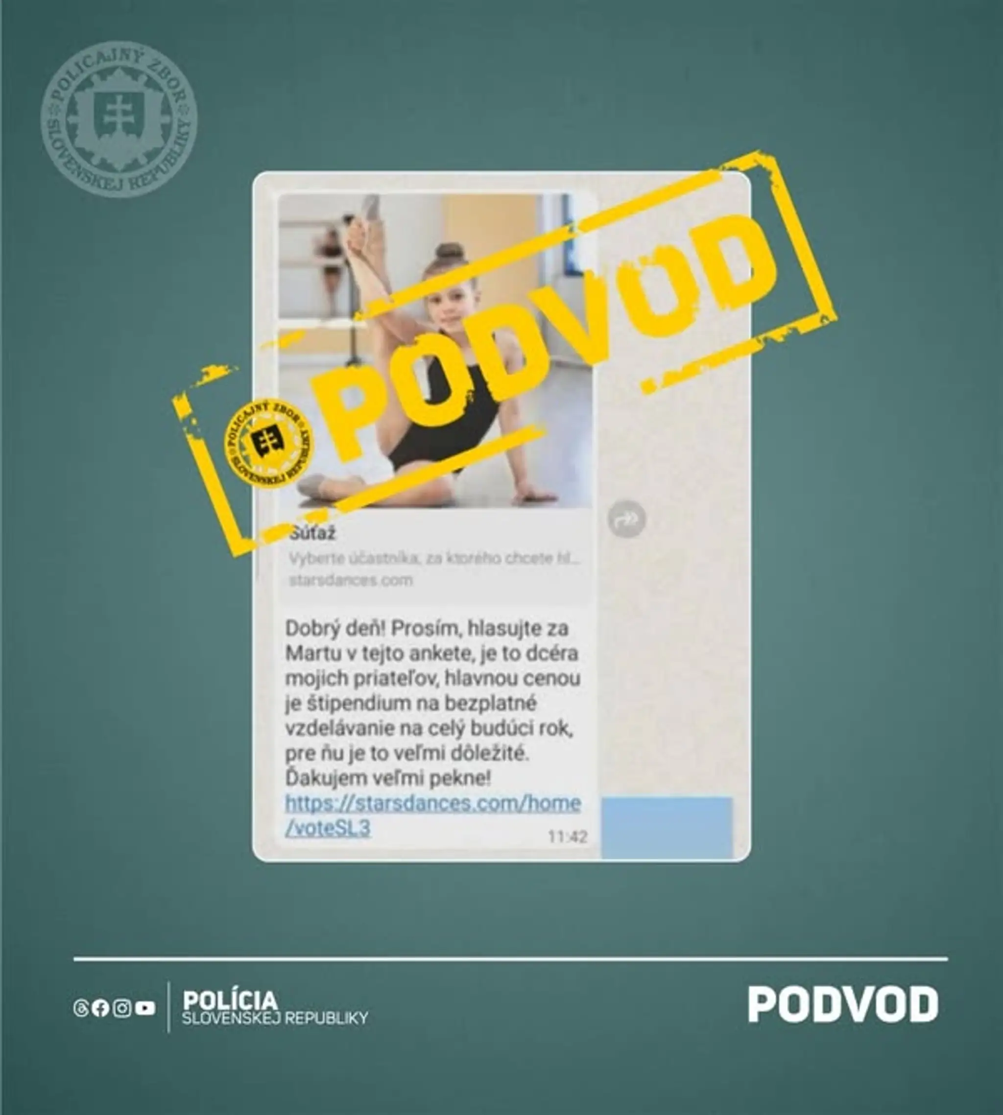 Podvod na WhatsApp