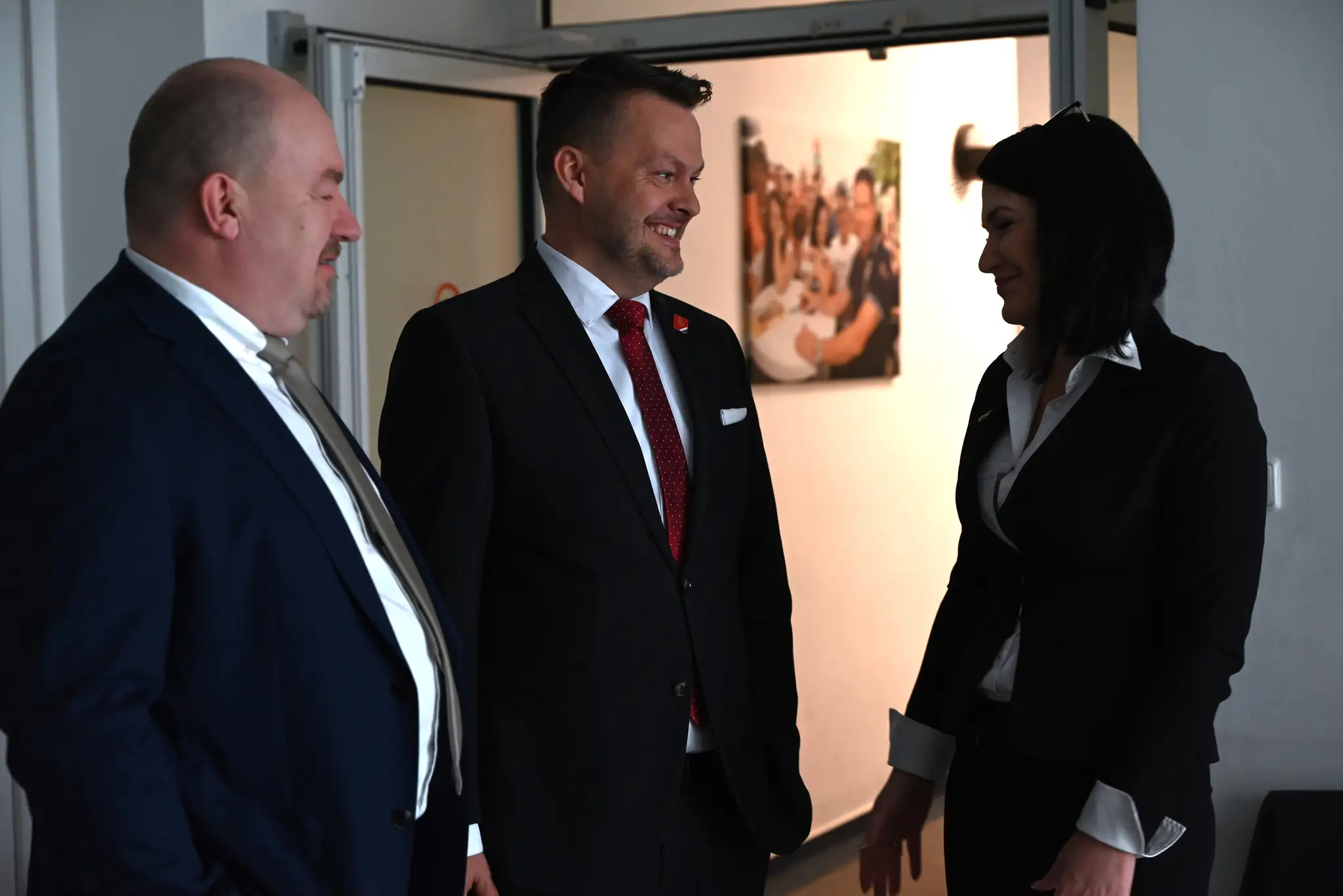 Rudolf Huliak, Samuel Migaľ a Jana Bittó Cigániková.