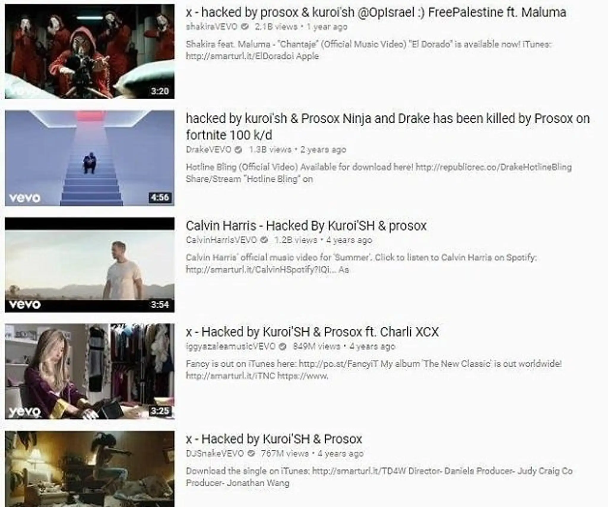 Hackeri, ktorí napadli YouTube, zmenili niektorým videám názvy