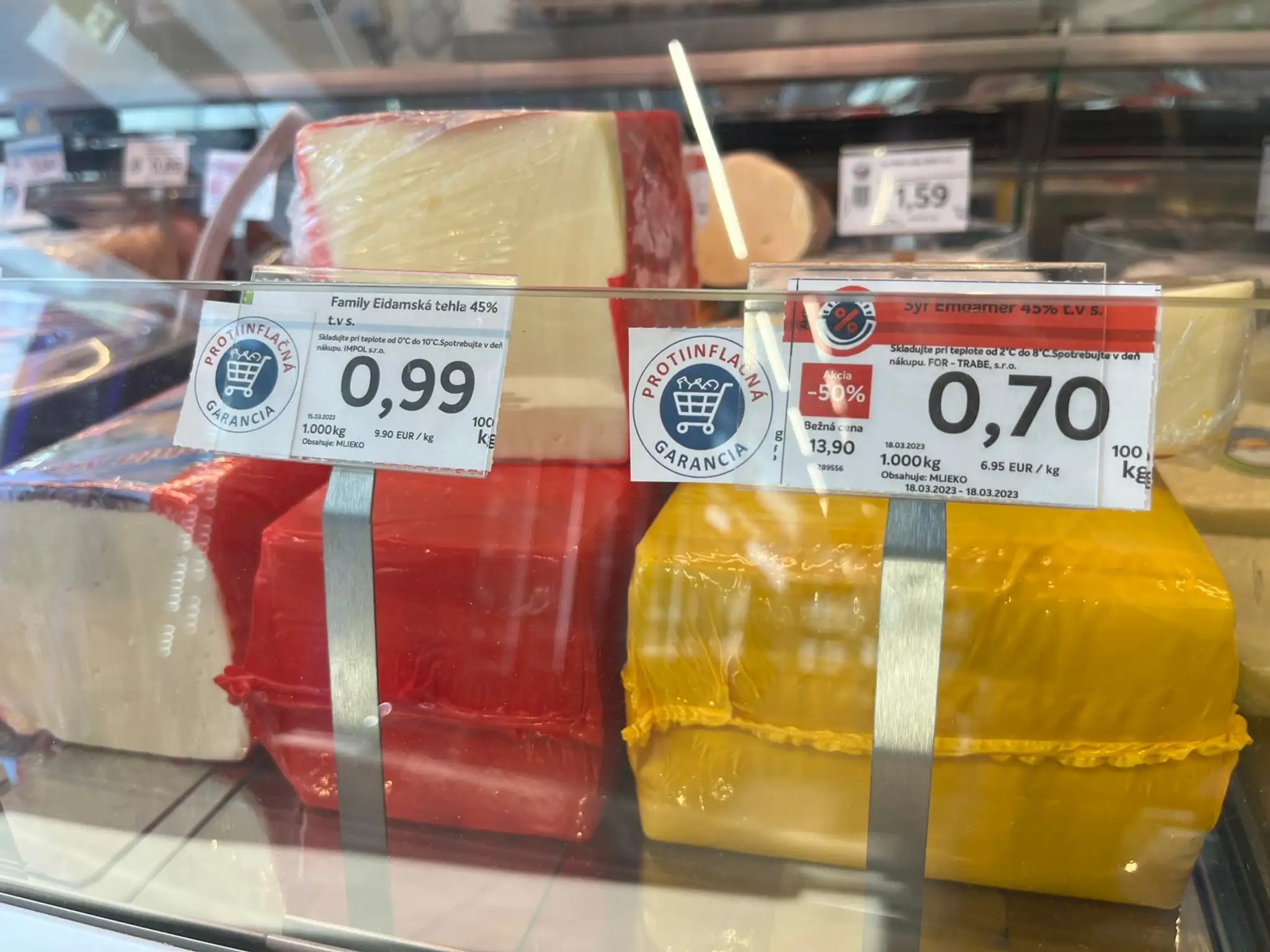 Zastropované ceny potravín