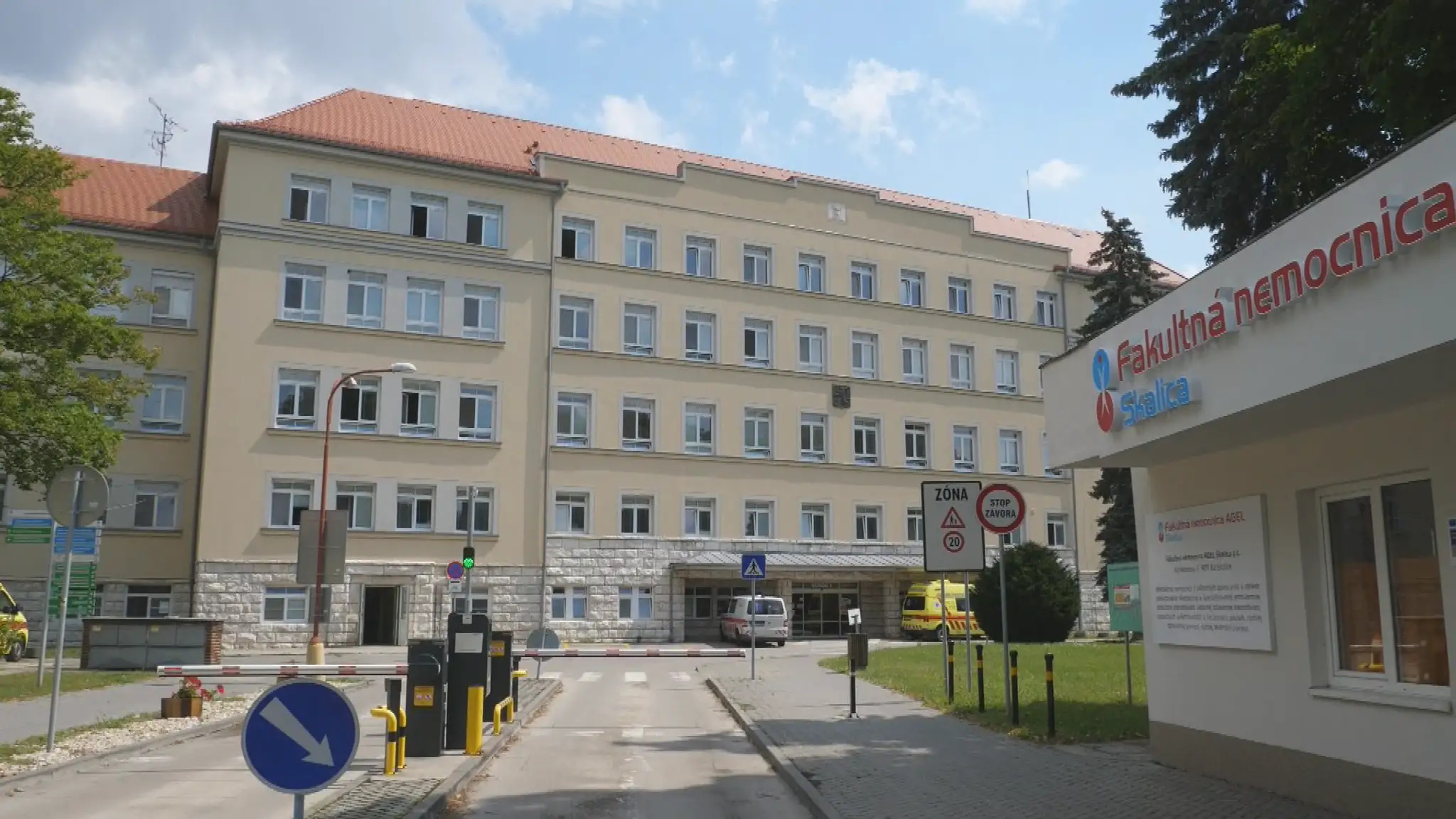 Skalická nemocnica.