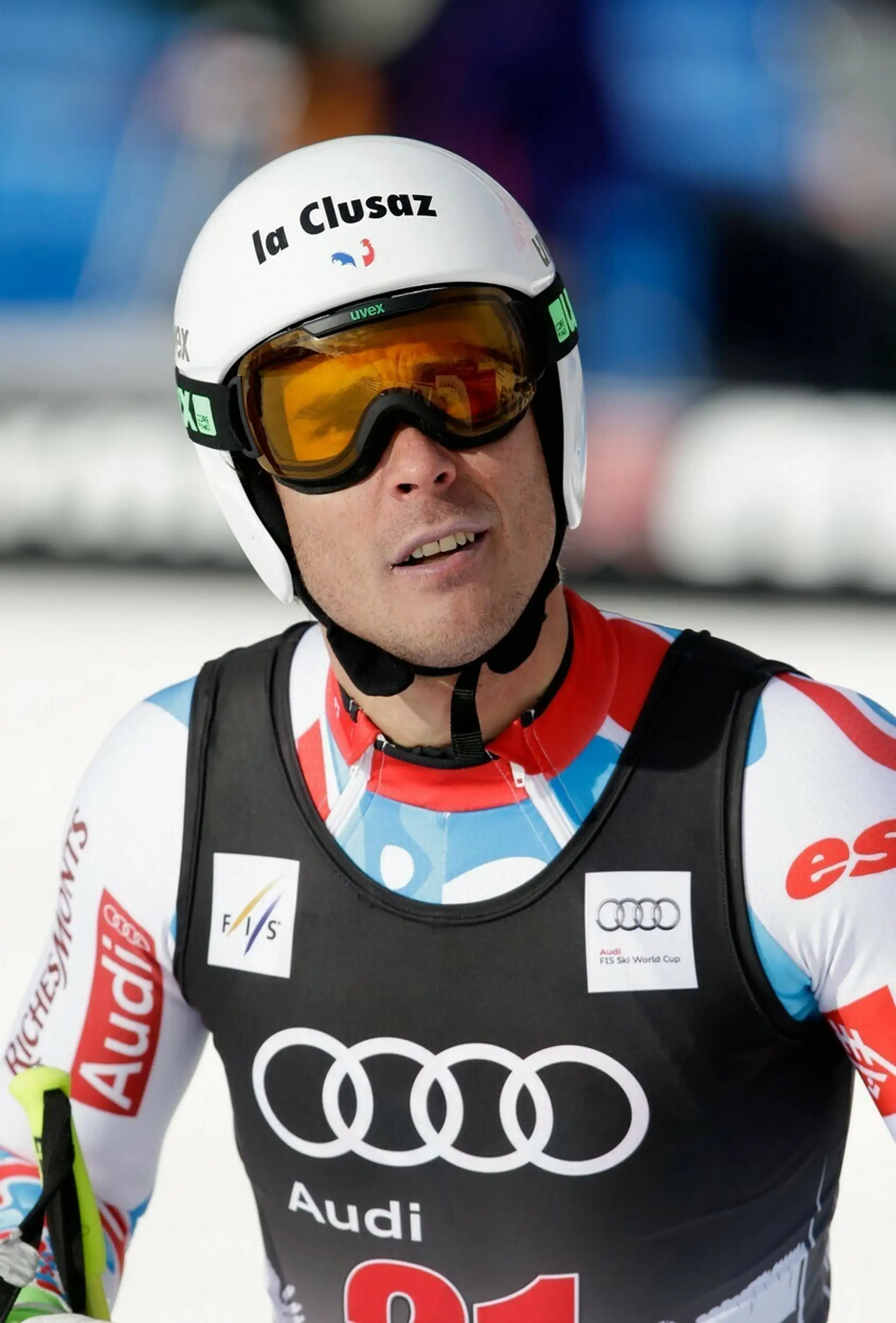Johan Clarey na archívnej snímke.