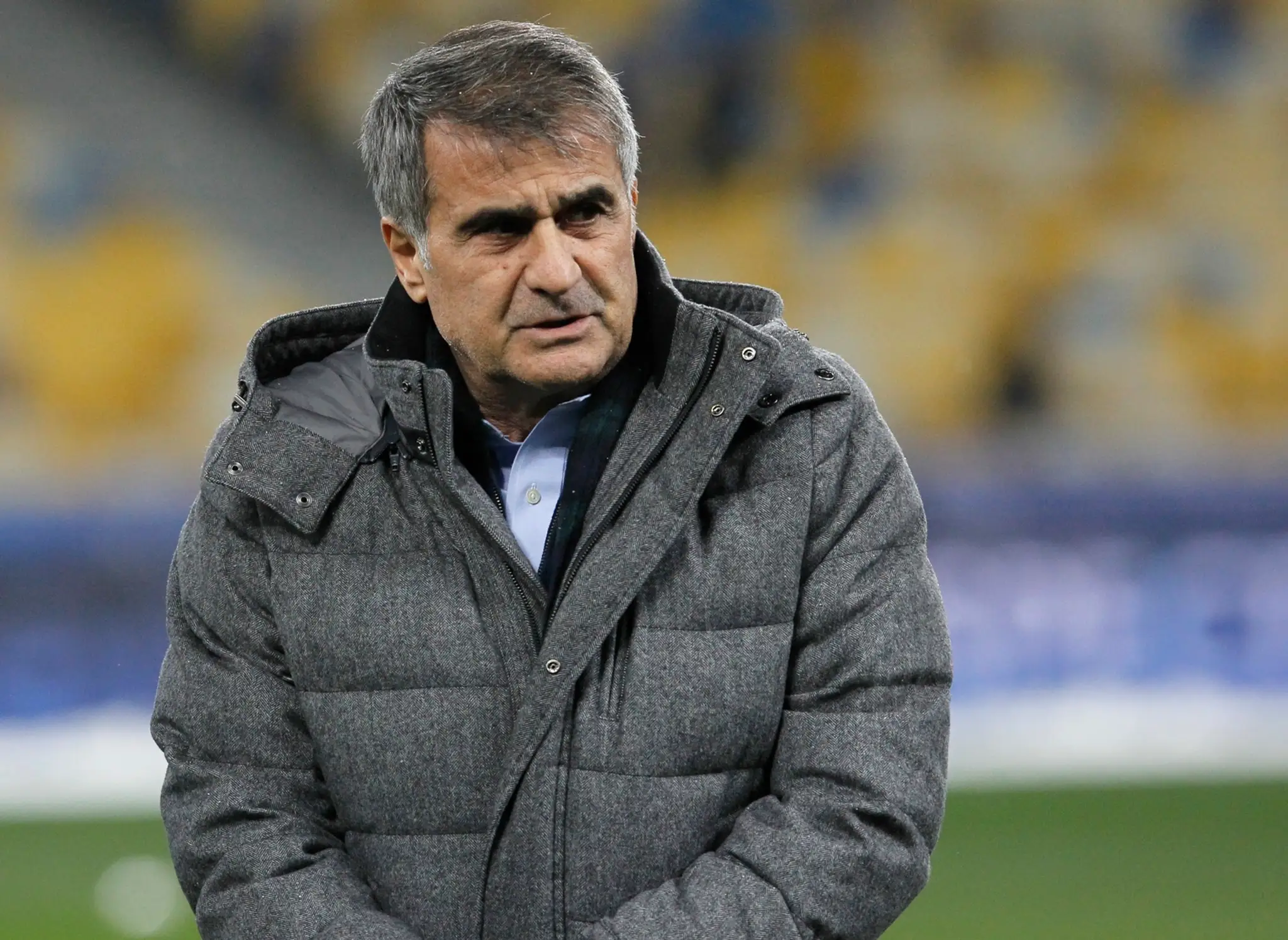 Lodivod Besiktasu Istanbul Senol Günes pred zápasom LM na pôde Dynama Kyjev.