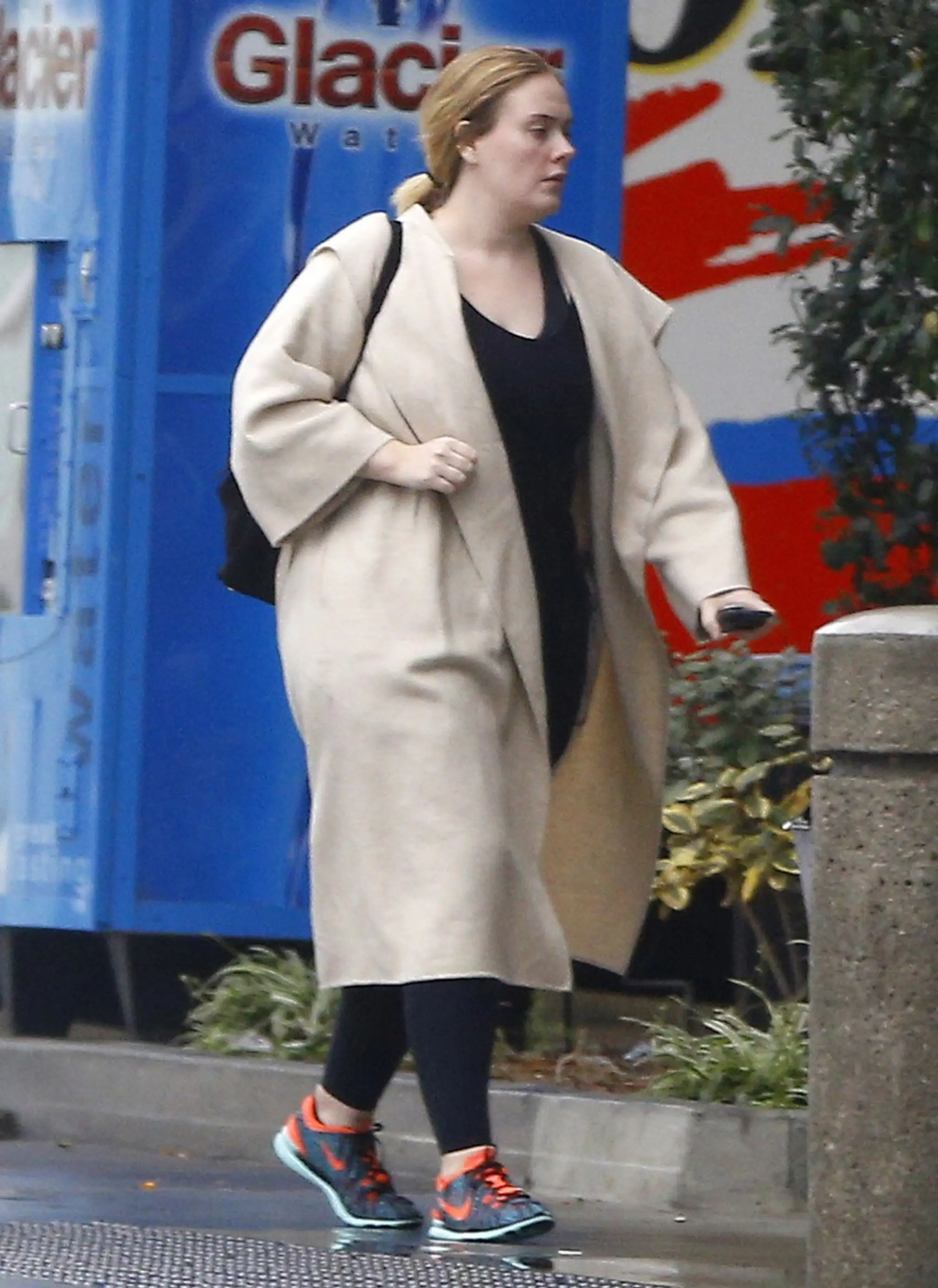 Adele bez mejkapu.