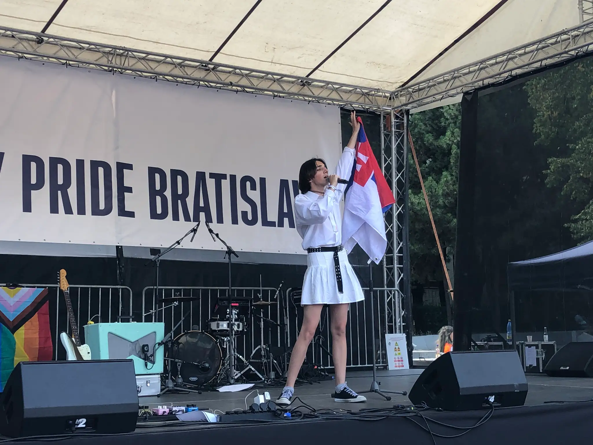 Tvárou festivalu je umelec Vojtík.