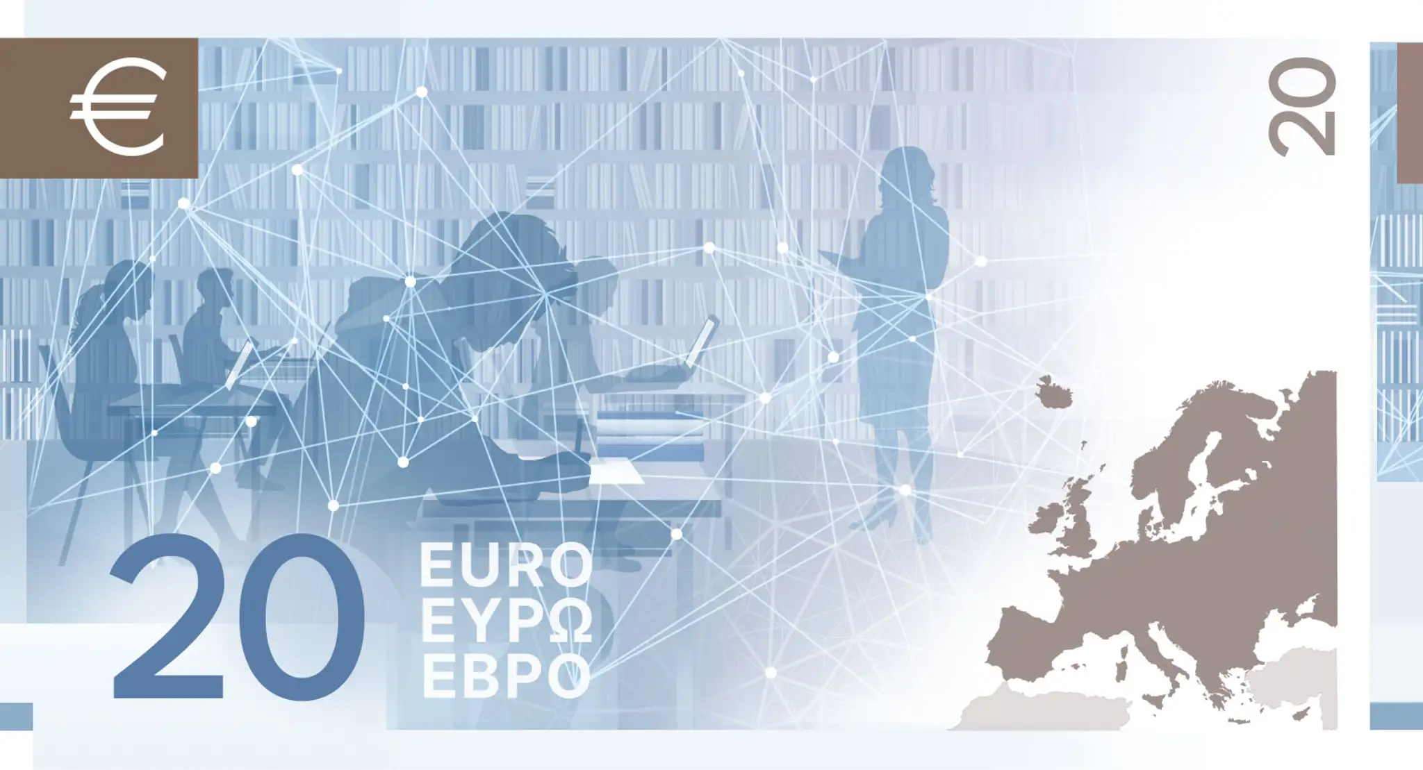 Nové eurobankovky Návrh E