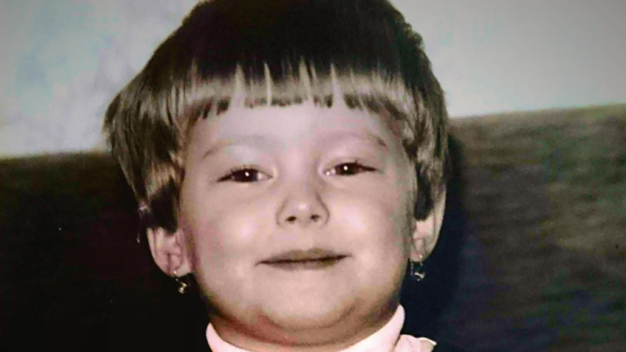 Andrea Šprochová ako dieťa